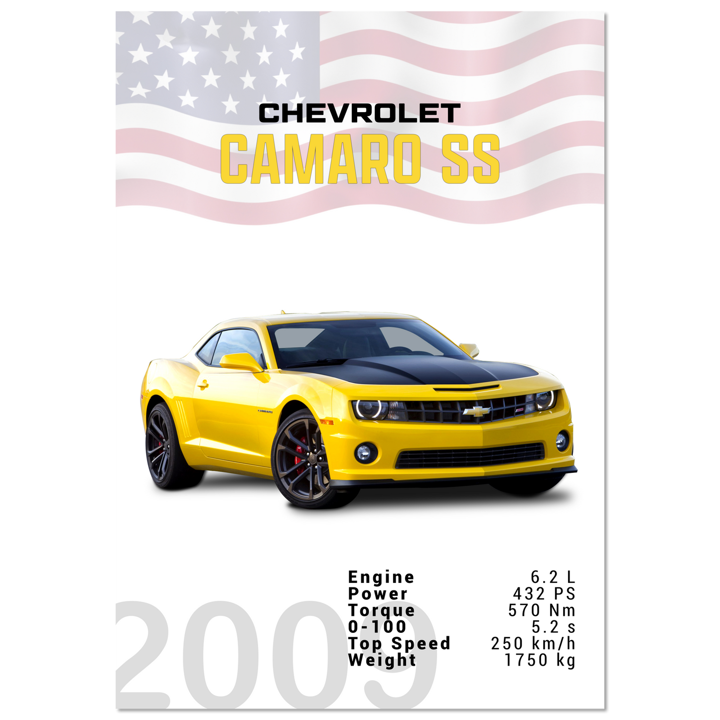 Chevorlet Camaro SS 2009 (CHEVY10)