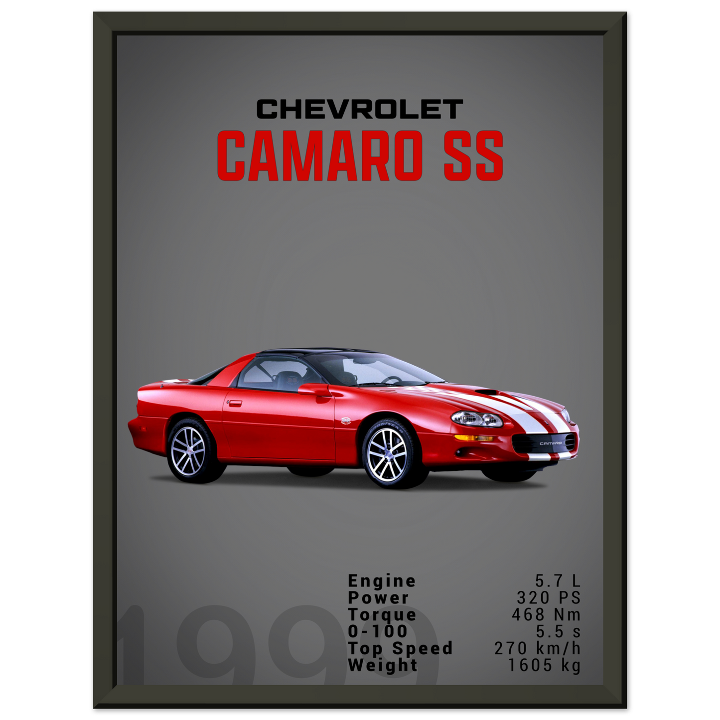 Chevorlet Camaro SS 1999 (CHEVY11D)