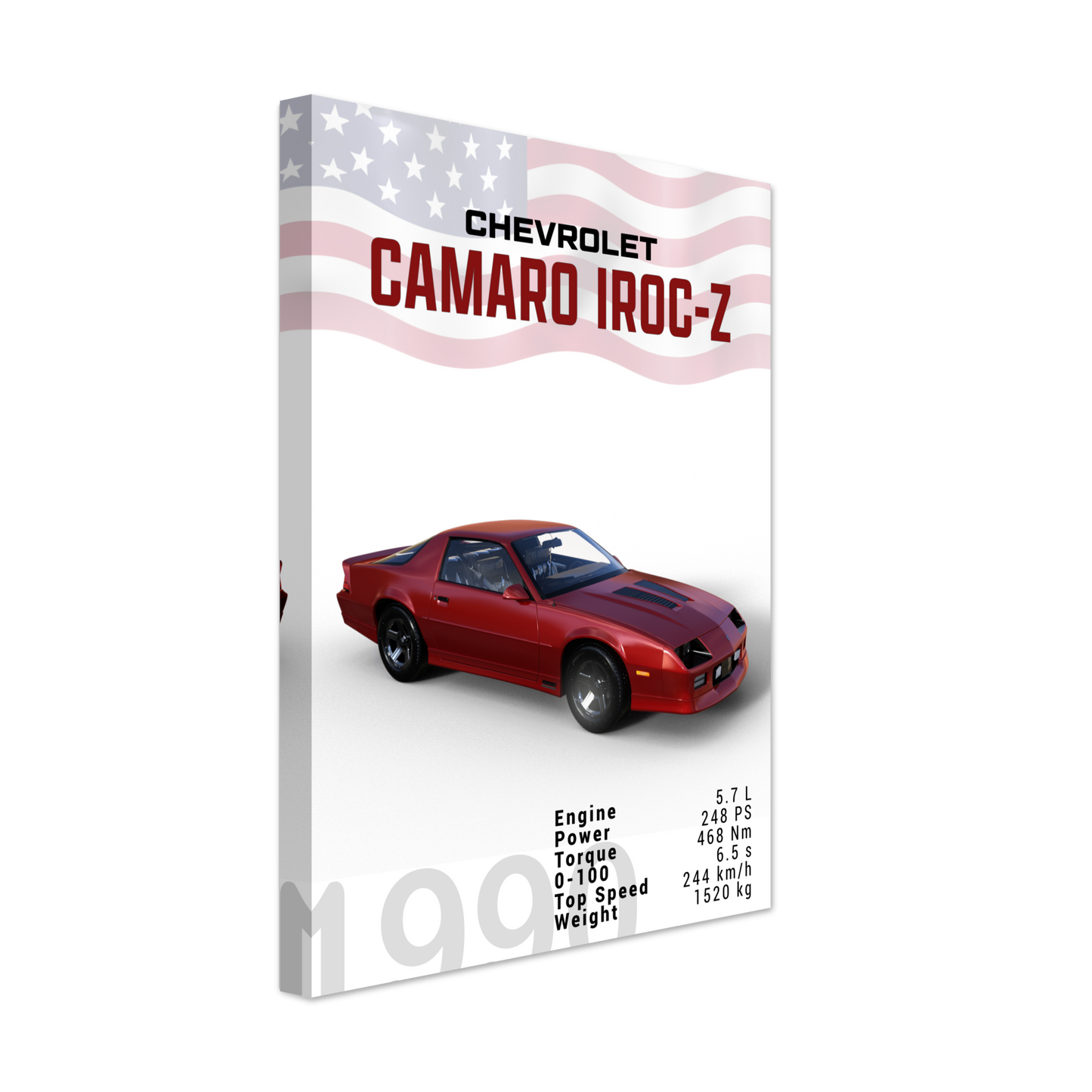 Chevorlet Camaro Iroc-Z 1990 (CHEVY12)