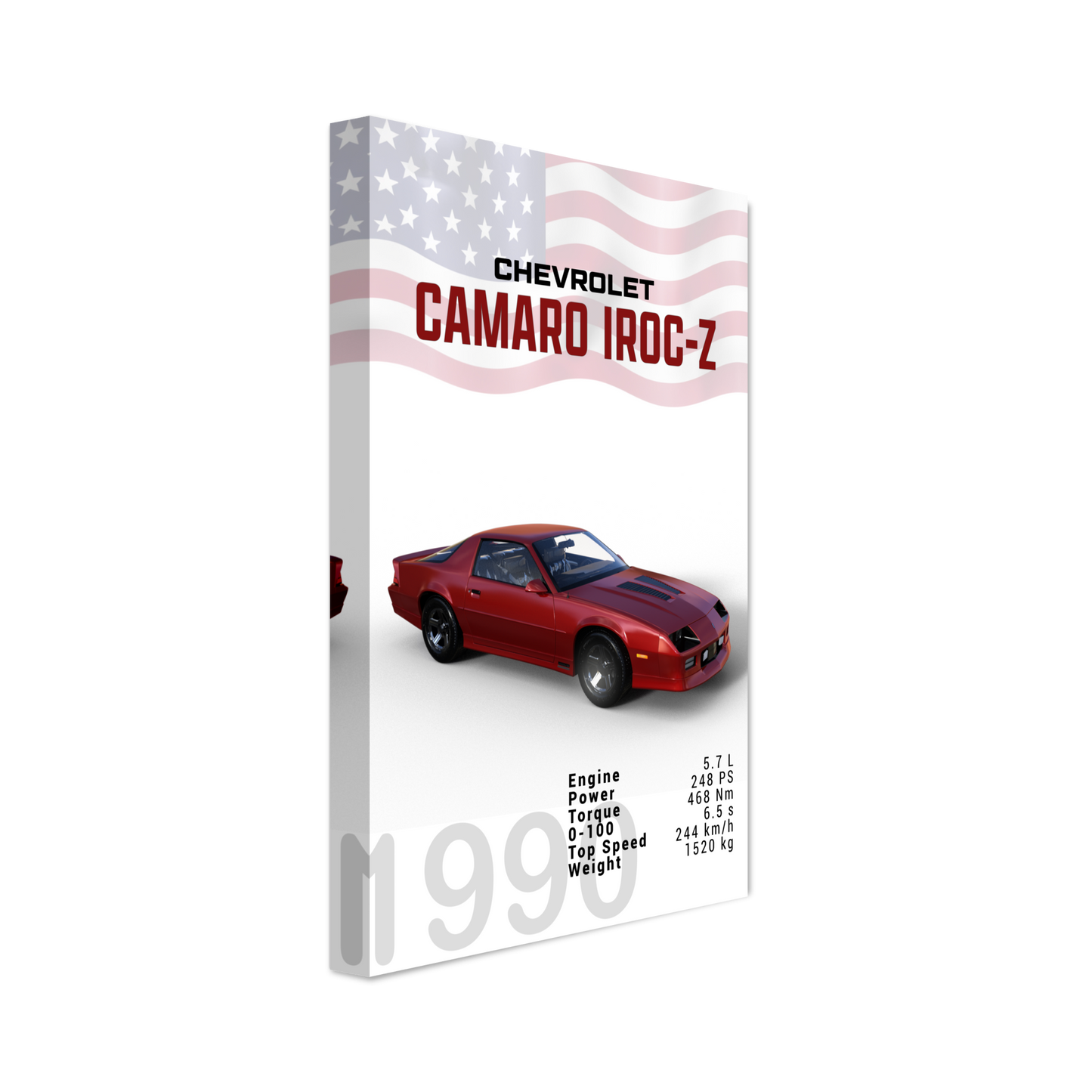Chevorlet Camaro Iroc-Z 1990 (CHEVY12)
