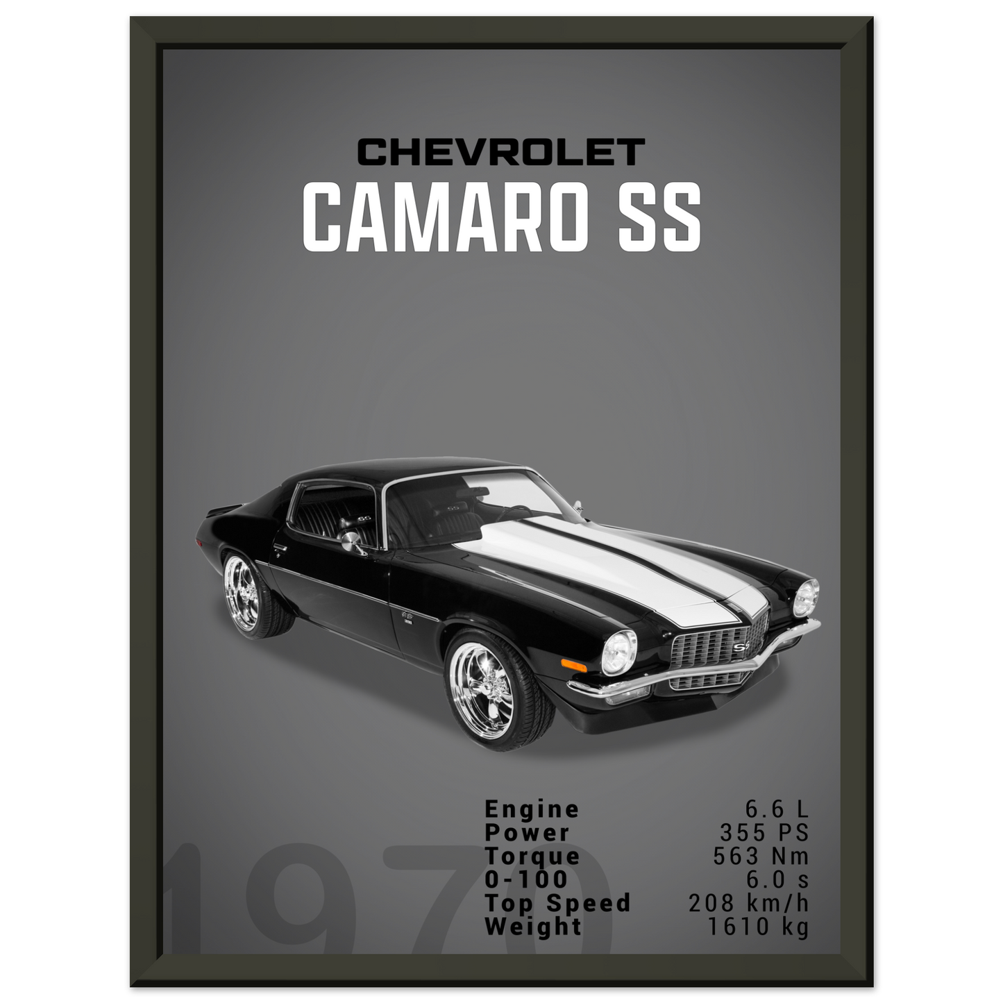 Chevorlet Camaro SS 1970 (CHEVY13D)