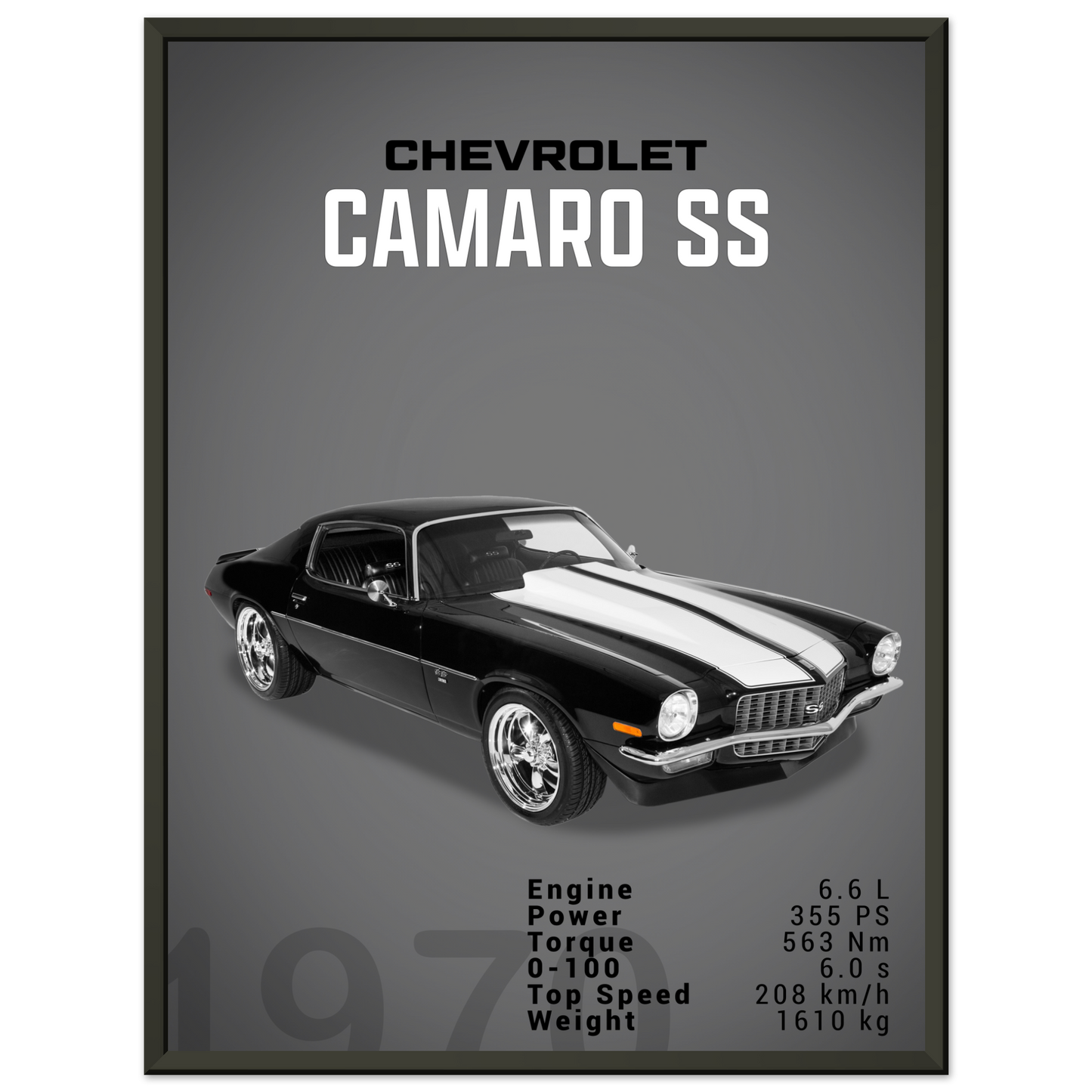 Chevorlet Camaro SS 1970 (CHEVY13D)