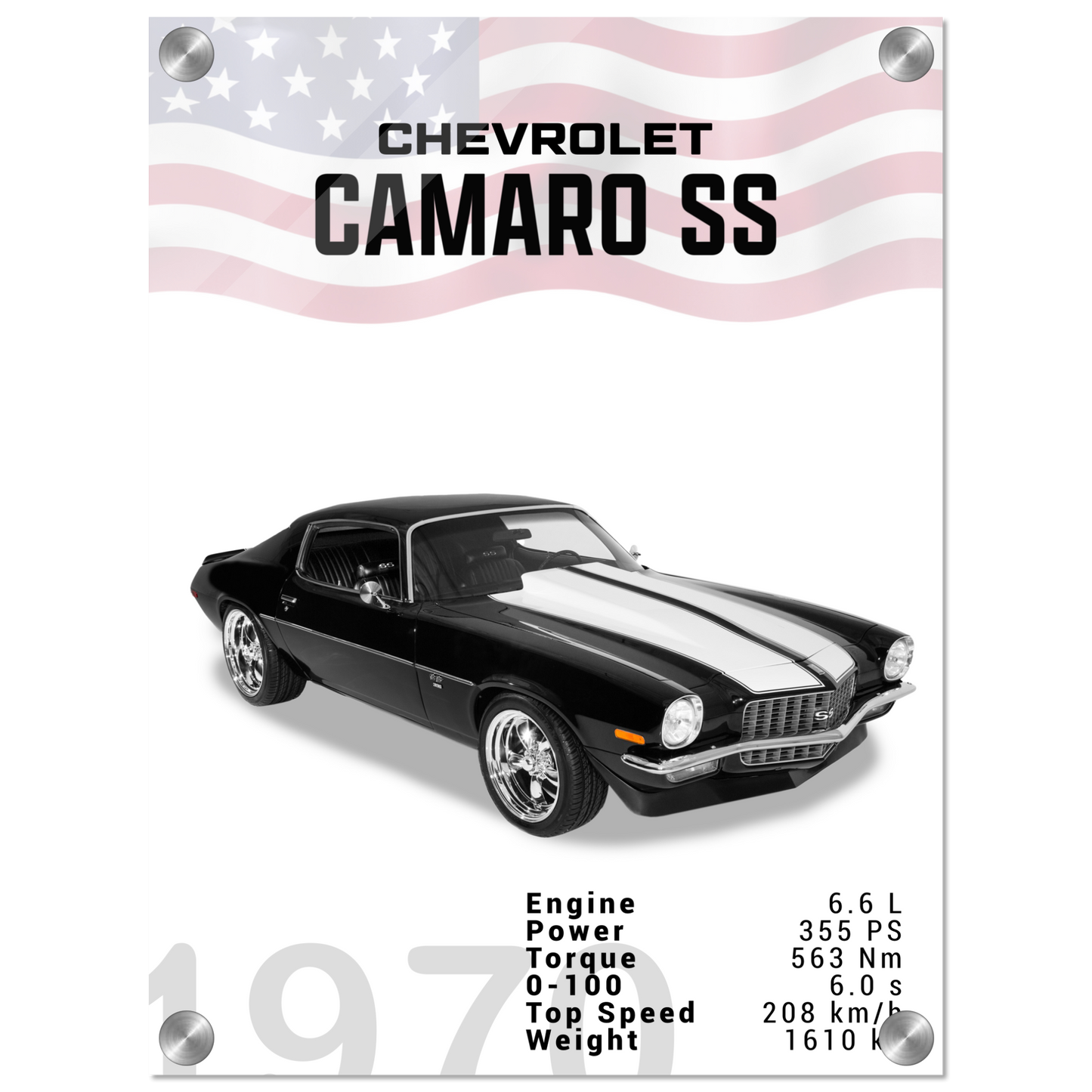Chevorlet Camaro SS 1970 (CHEVY13)