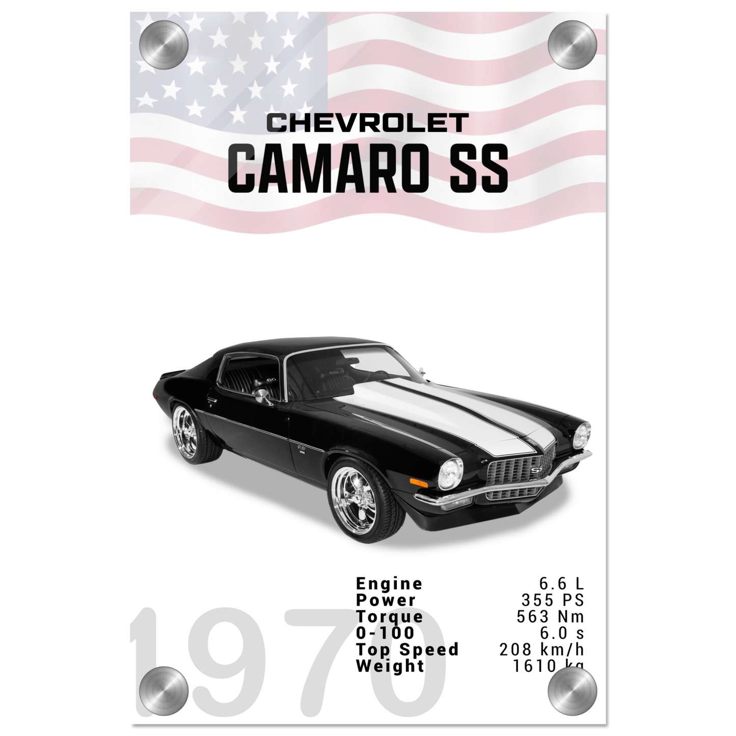 Chevorlet Camaro SS 1970 (CHEVY13)