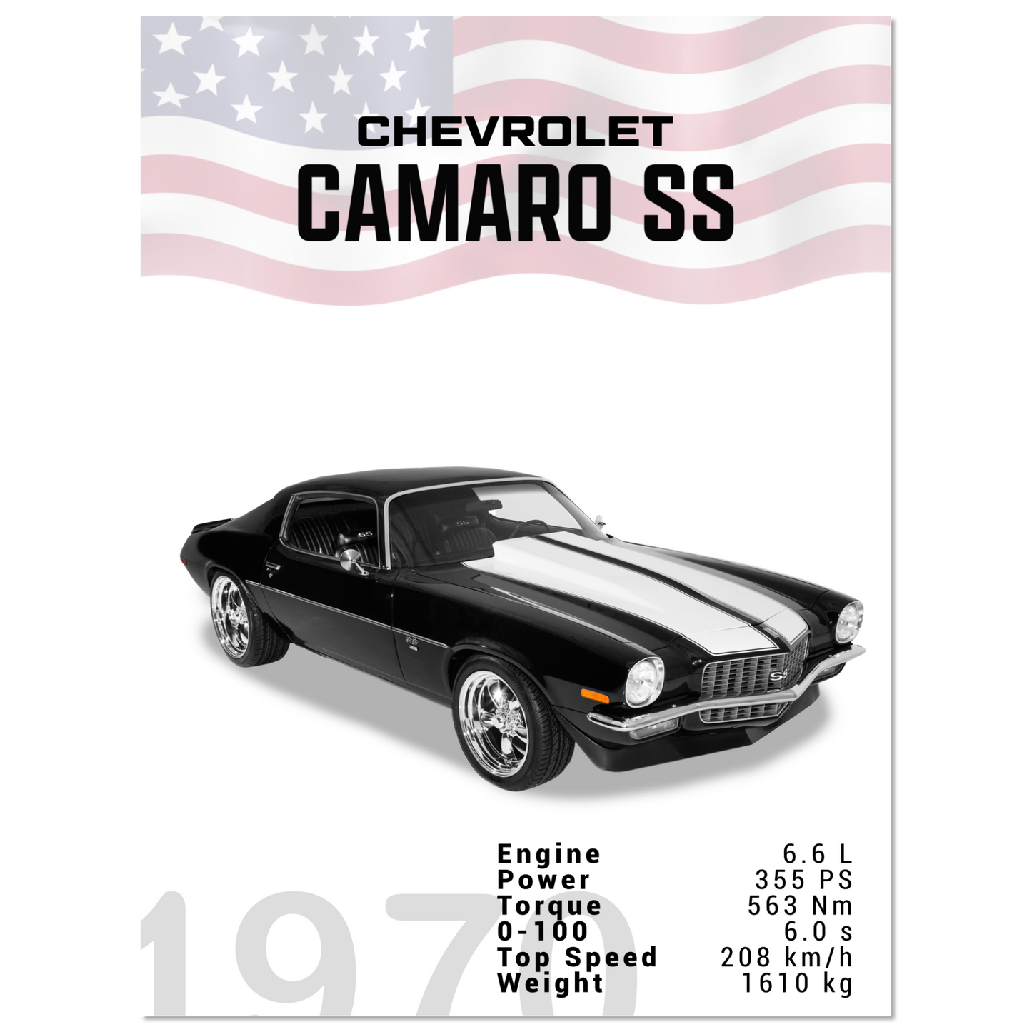 Chevorlet Camaro SS 1970 (CHEVY13)