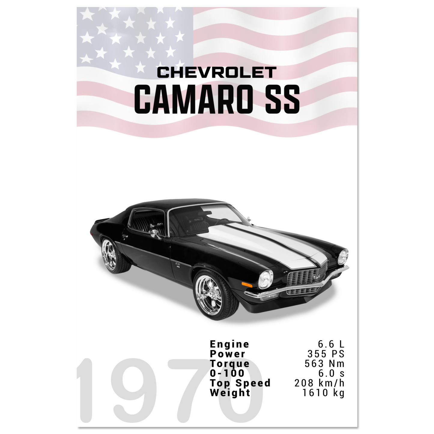 Chevorlet Camaro SS 1970 (CHEVY13)
