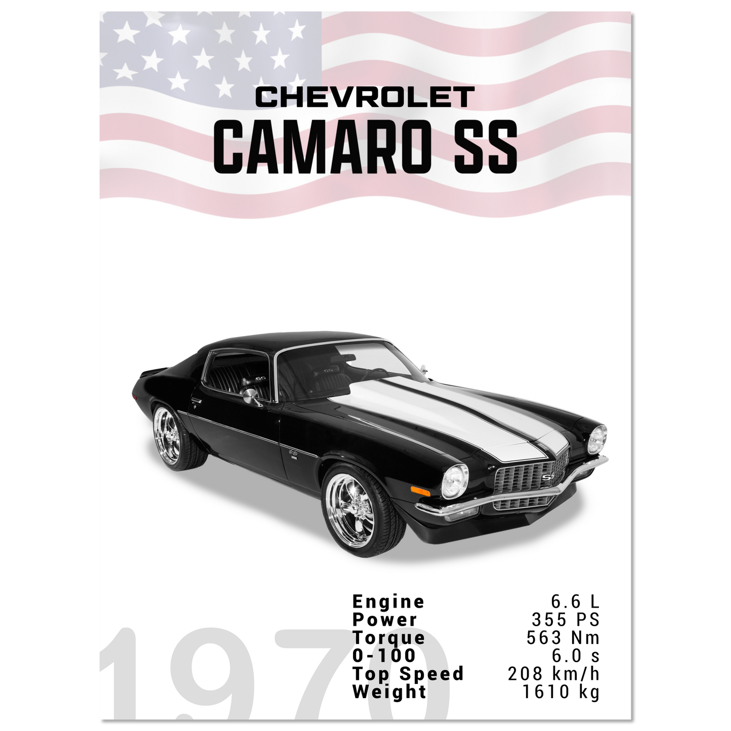 Chevorlet Camaro SS 1970 (CHEVY13)