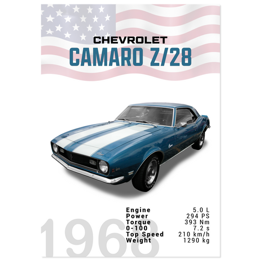 Chevorlet Camaro Z28 1968 (CHEVY14)