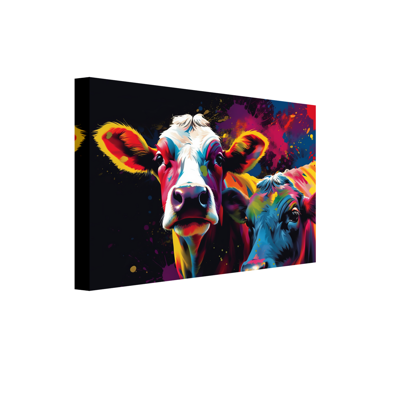 Kuh Kühe Pop-Art (COW12)