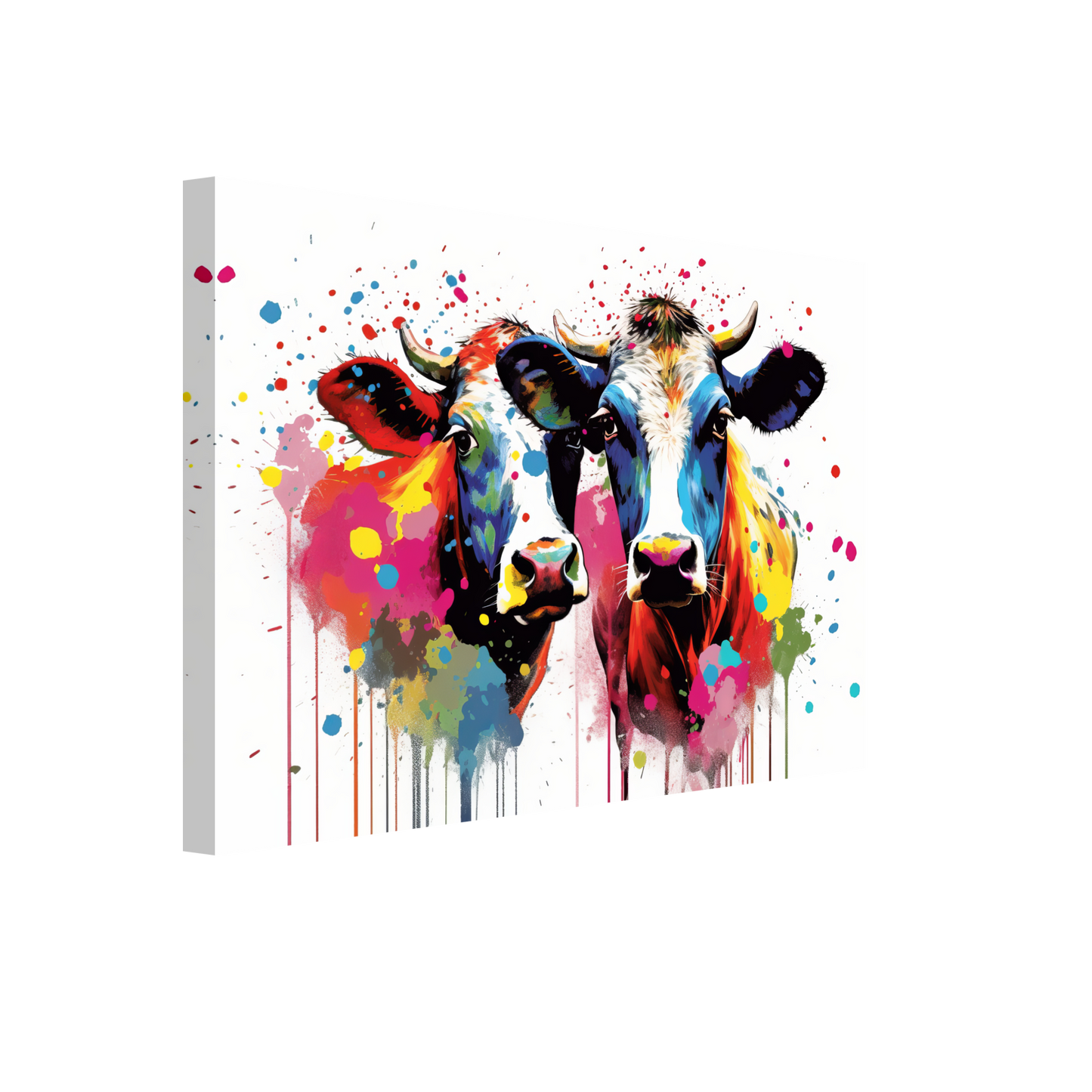 Kuh Kühe Pop-Art (COW14)