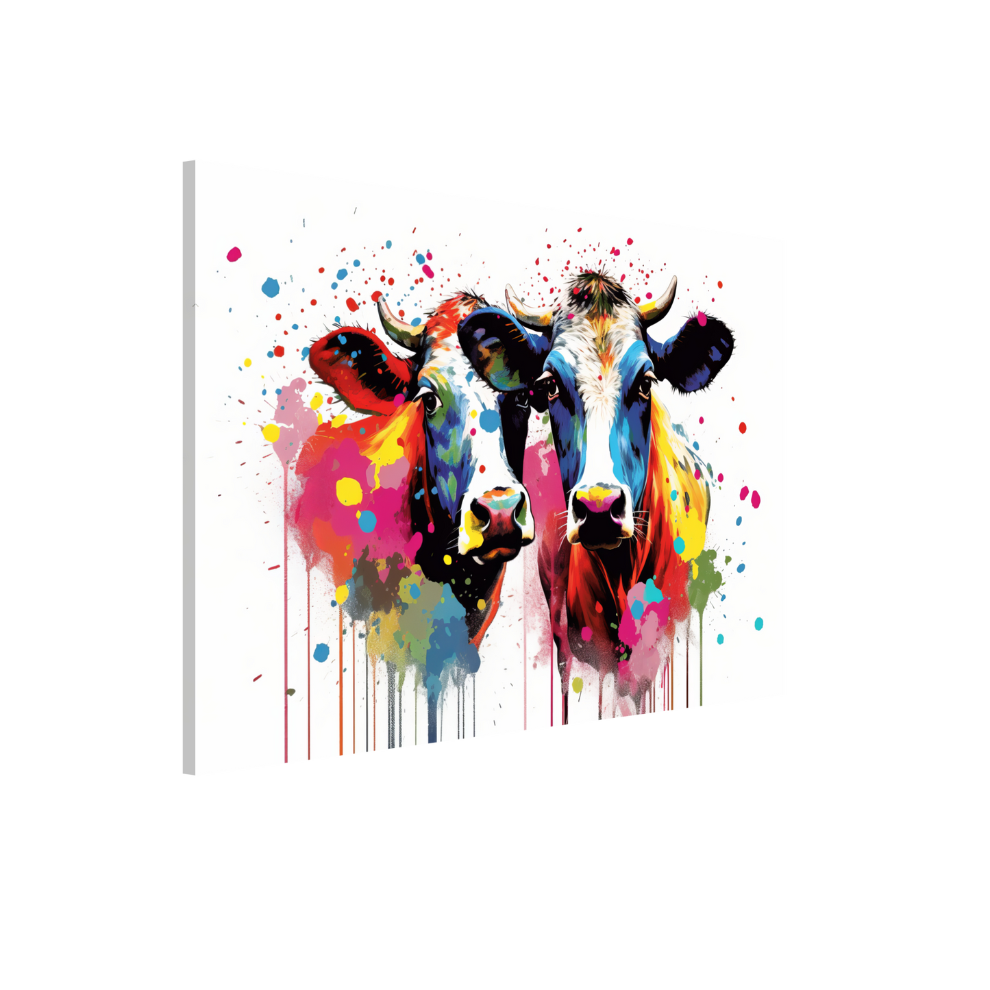 Kuh Kühe Pop-Art (COW14)