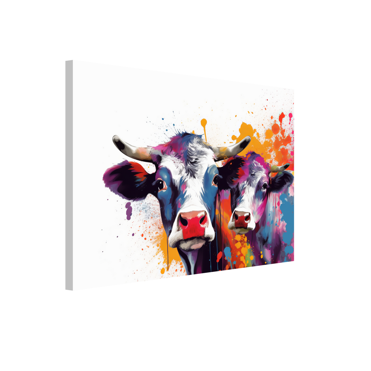 Kuh Kühe Pop-Art (COW15)