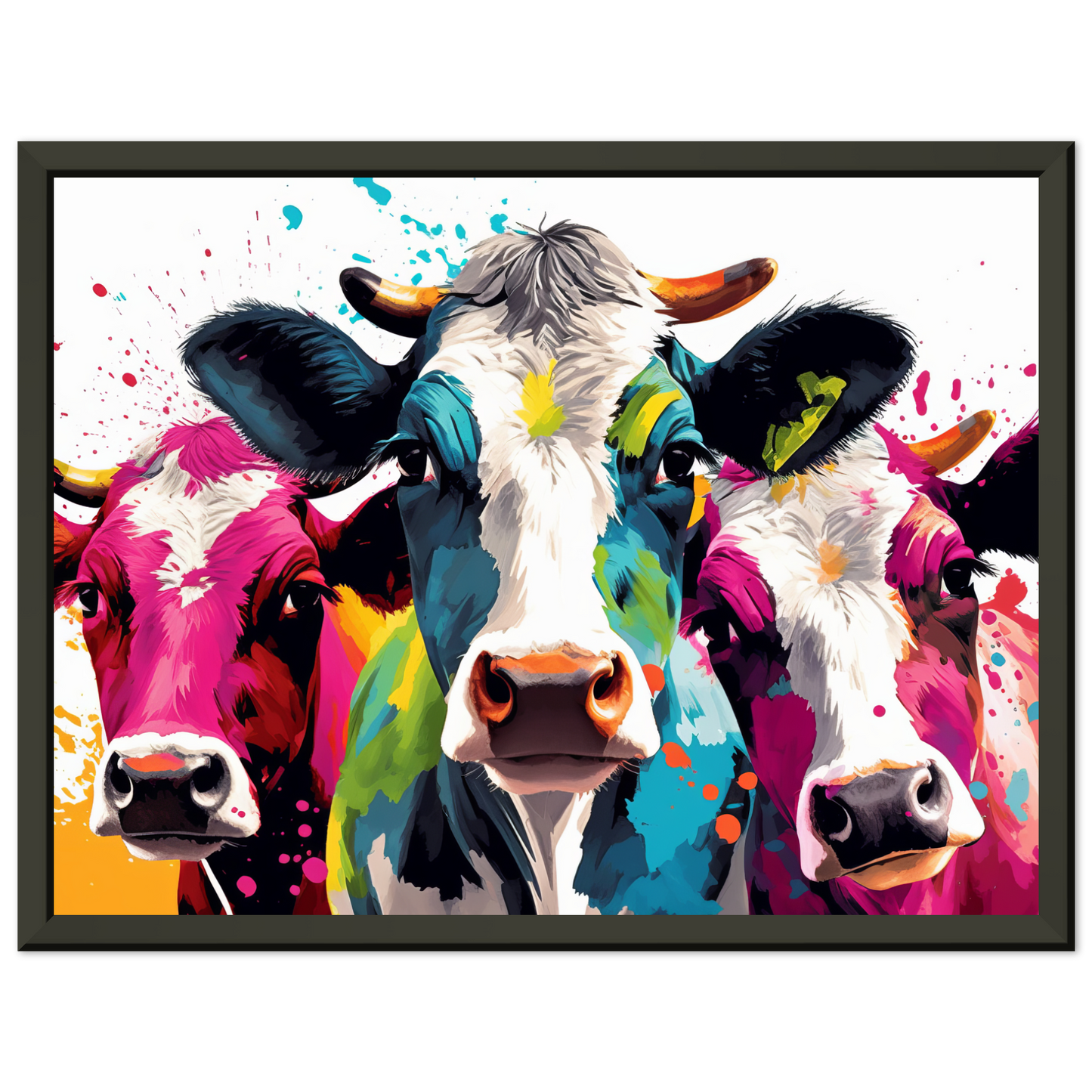Cow cows pop art (COW16)