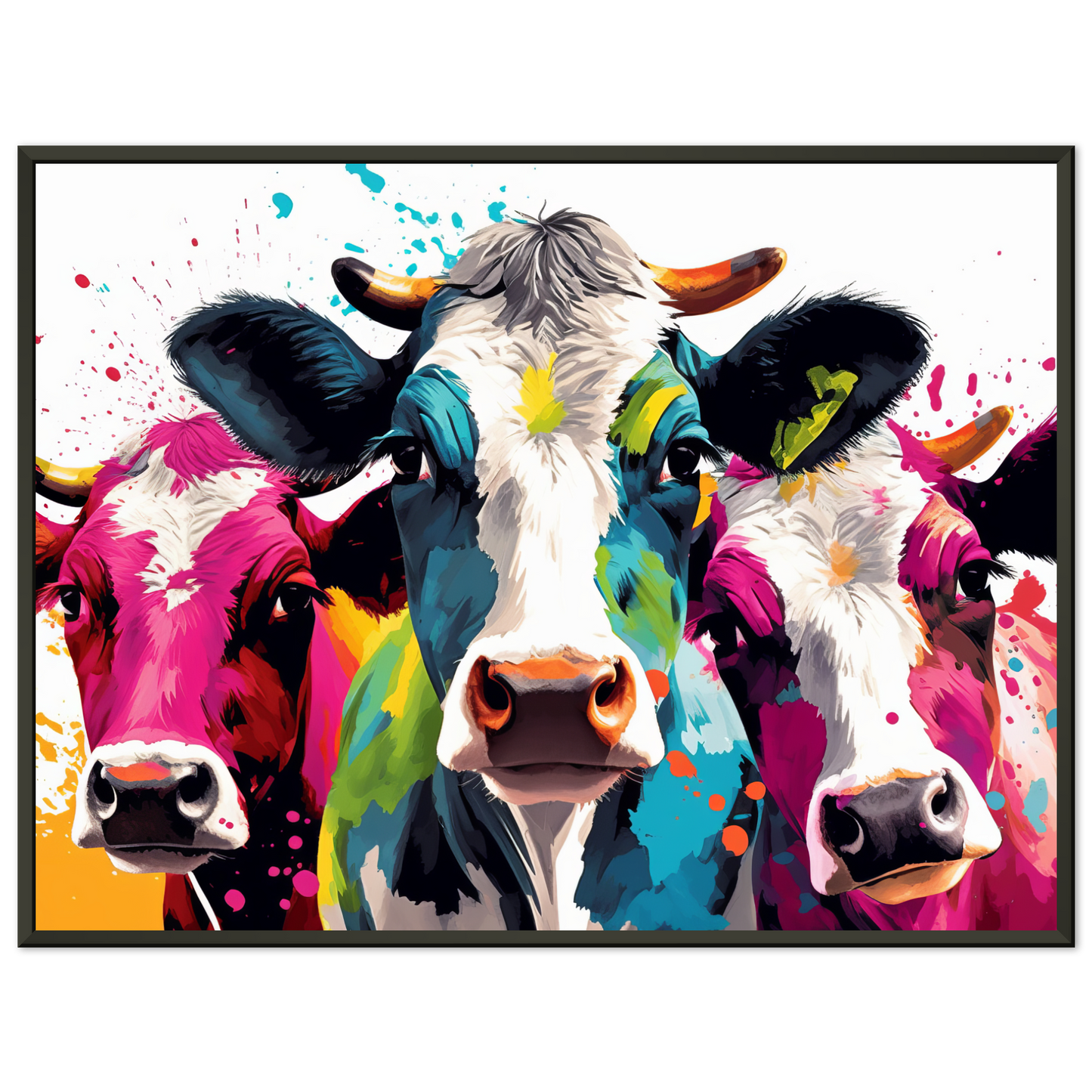 Cow cows pop art (COW16)