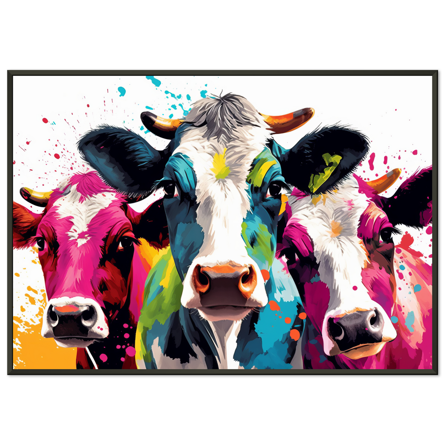 Cow cows pop art (COW16)