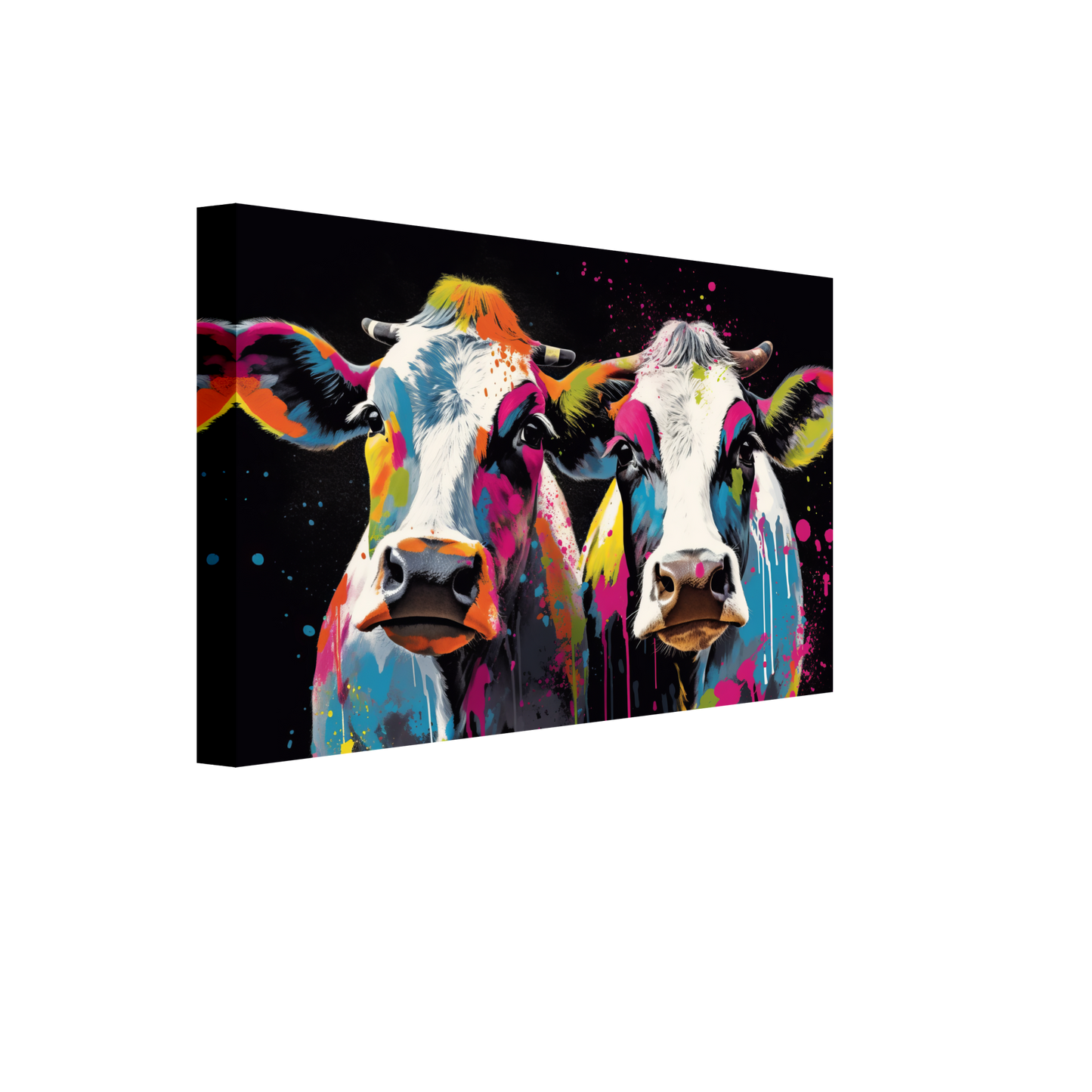 Kuh Kühe Pop-Art (COW20)