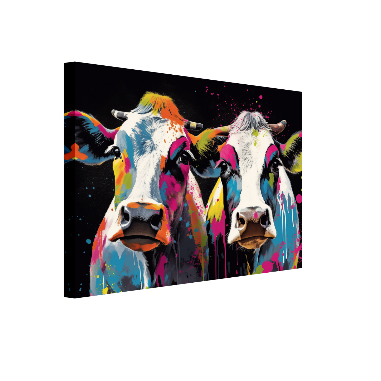 Kuh Kühe Pop-Art (COW20)