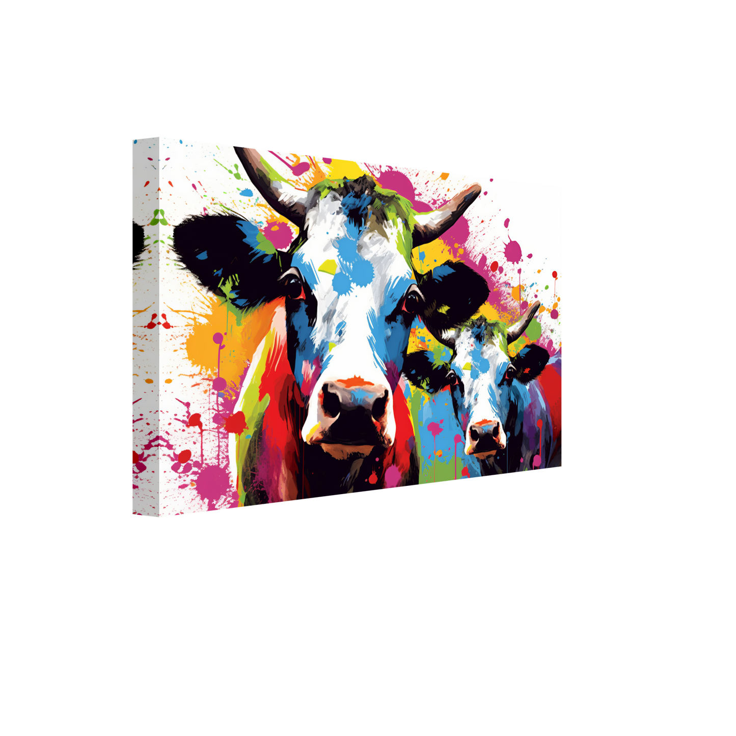 Kuh Kühe Pop-Art (COW21)