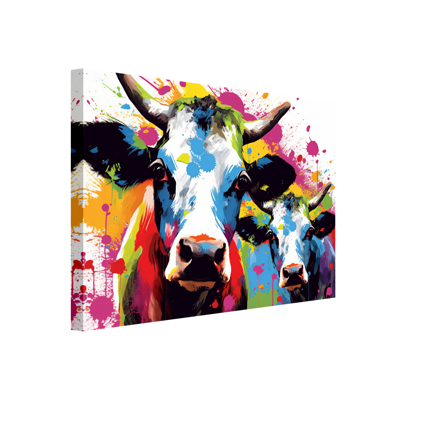 Kuh Kühe Pop-Art (COW21)