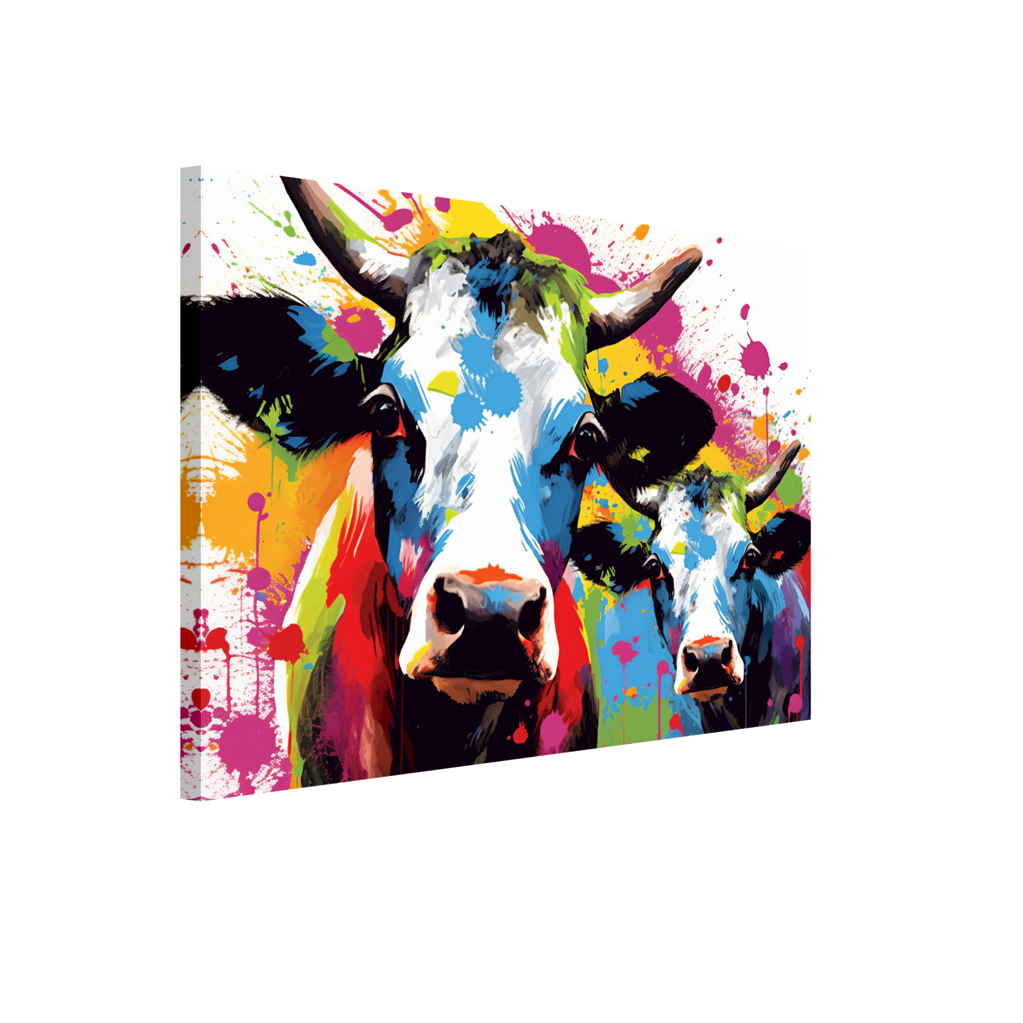 Kuh Kühe Pop-Art (COW21)