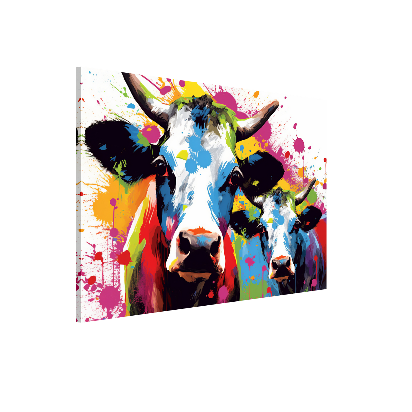 Kuh Kühe Pop-Art (COW21)