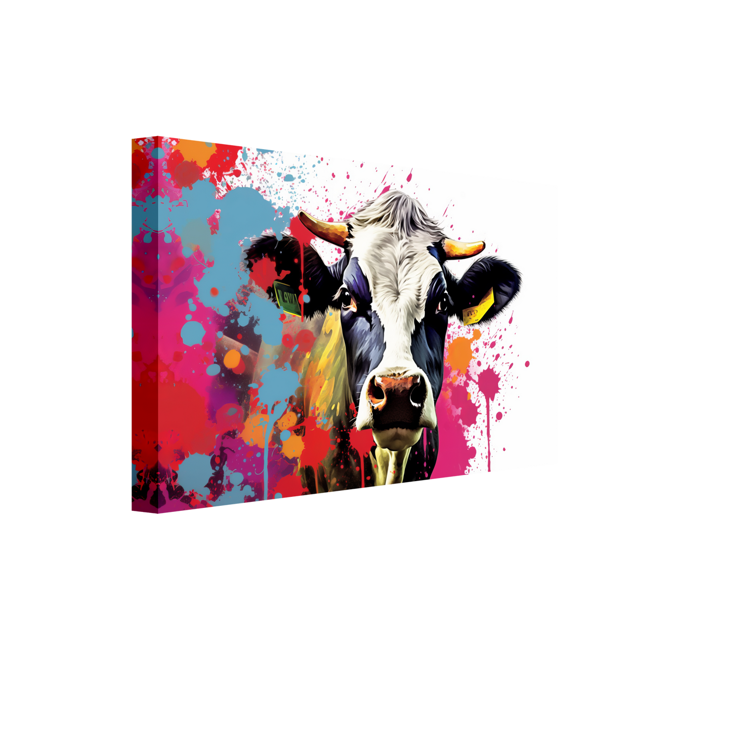 Kuh Kühe Pop-Art (COW22)