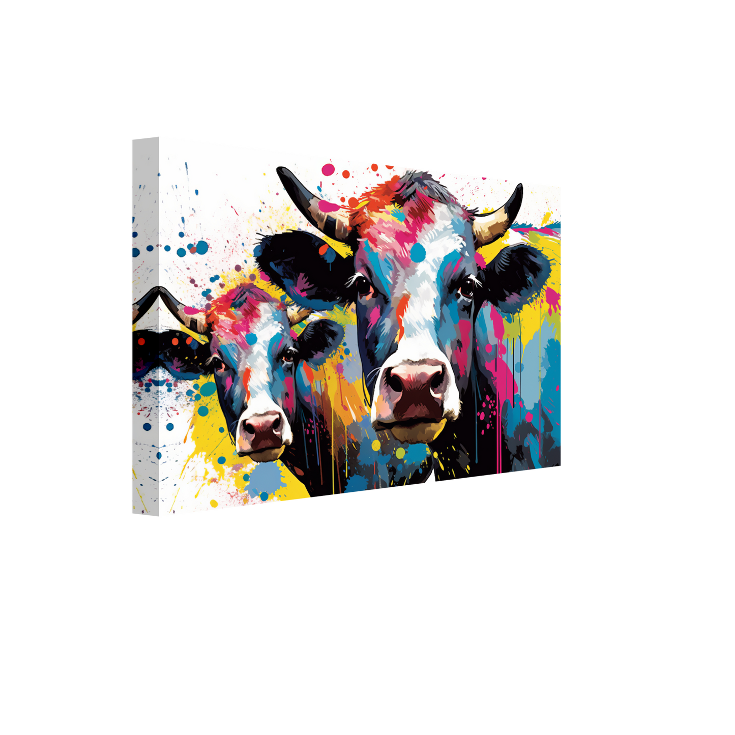 Kuh Kühe Pop-Art (COW23)