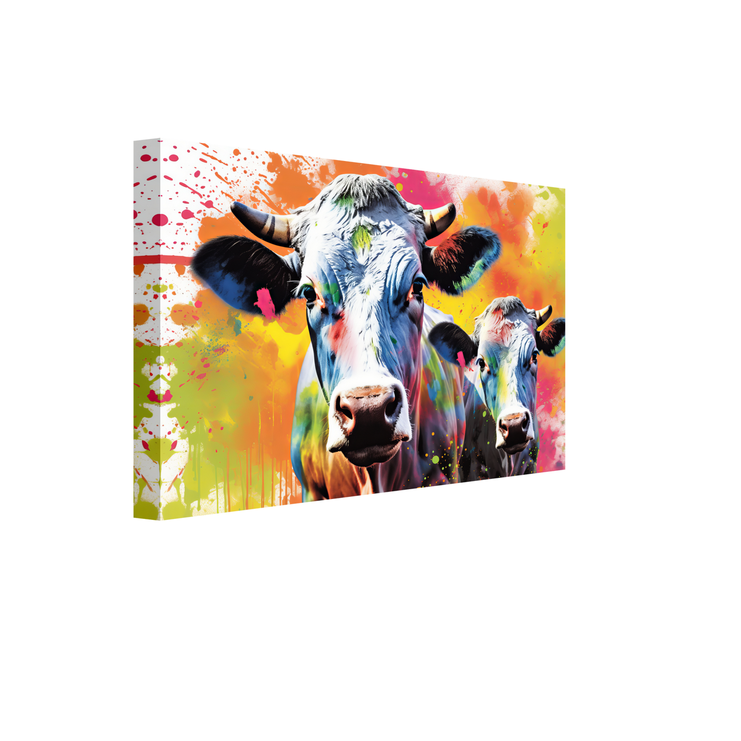 Kuh Kühe Pop-Art (COW24)