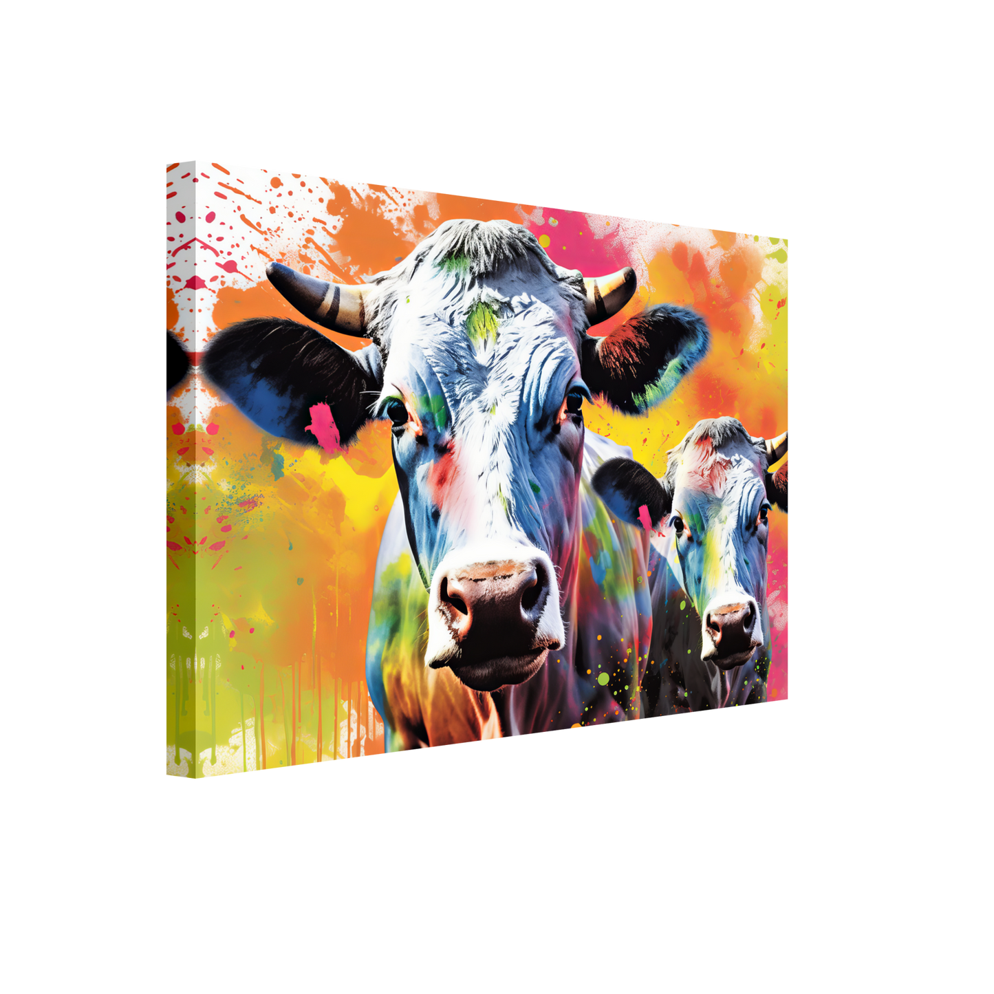 Kuh Kühe Pop-Art (COW24)