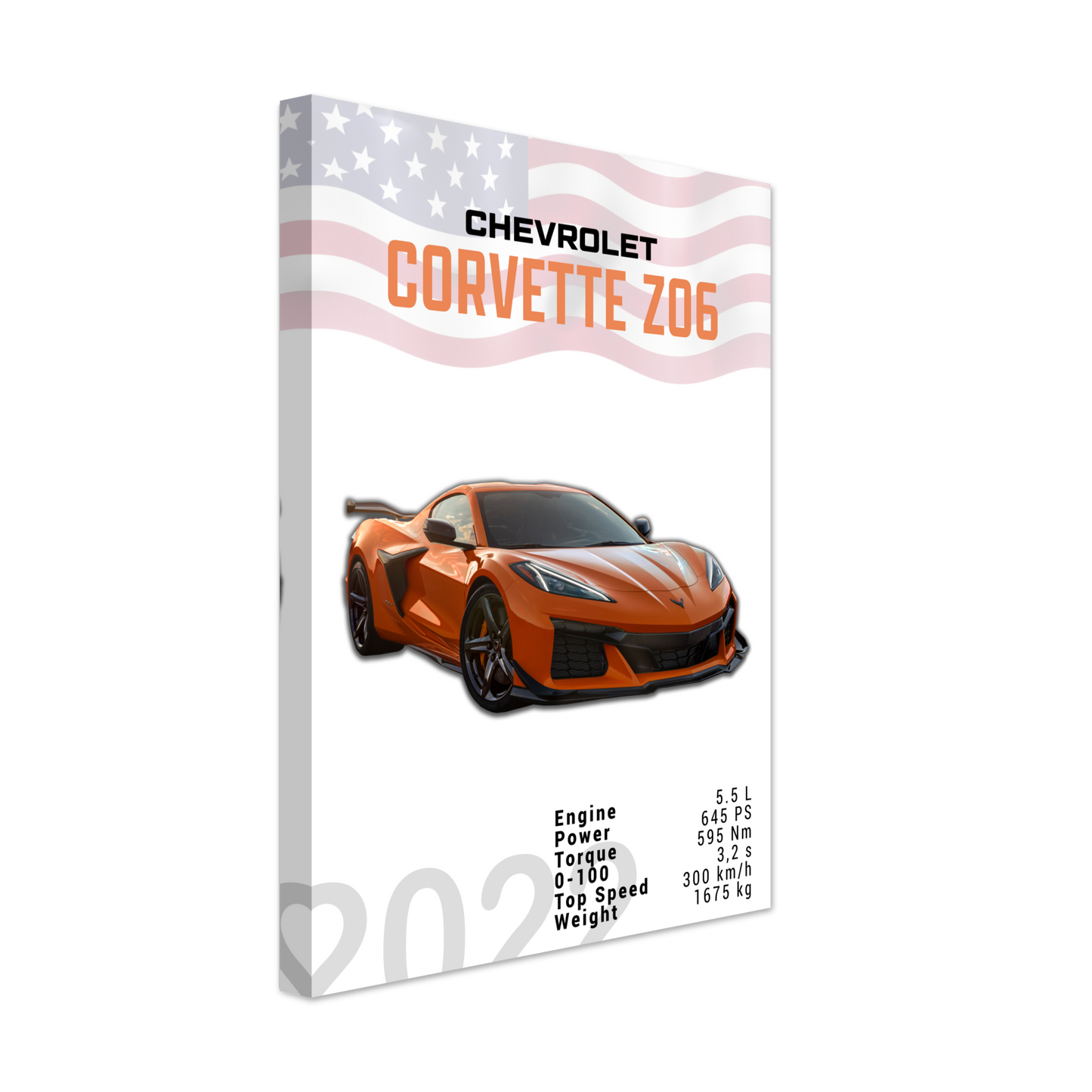 Chevrolet Corvette 2022 Z06 C8 (CHEVY01)