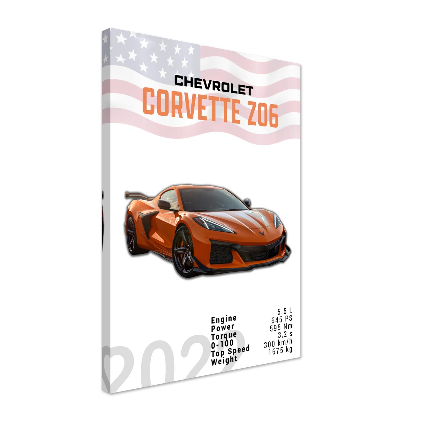 Chevrolet Corvette 2022 Z06 C8 (CHEVY01)