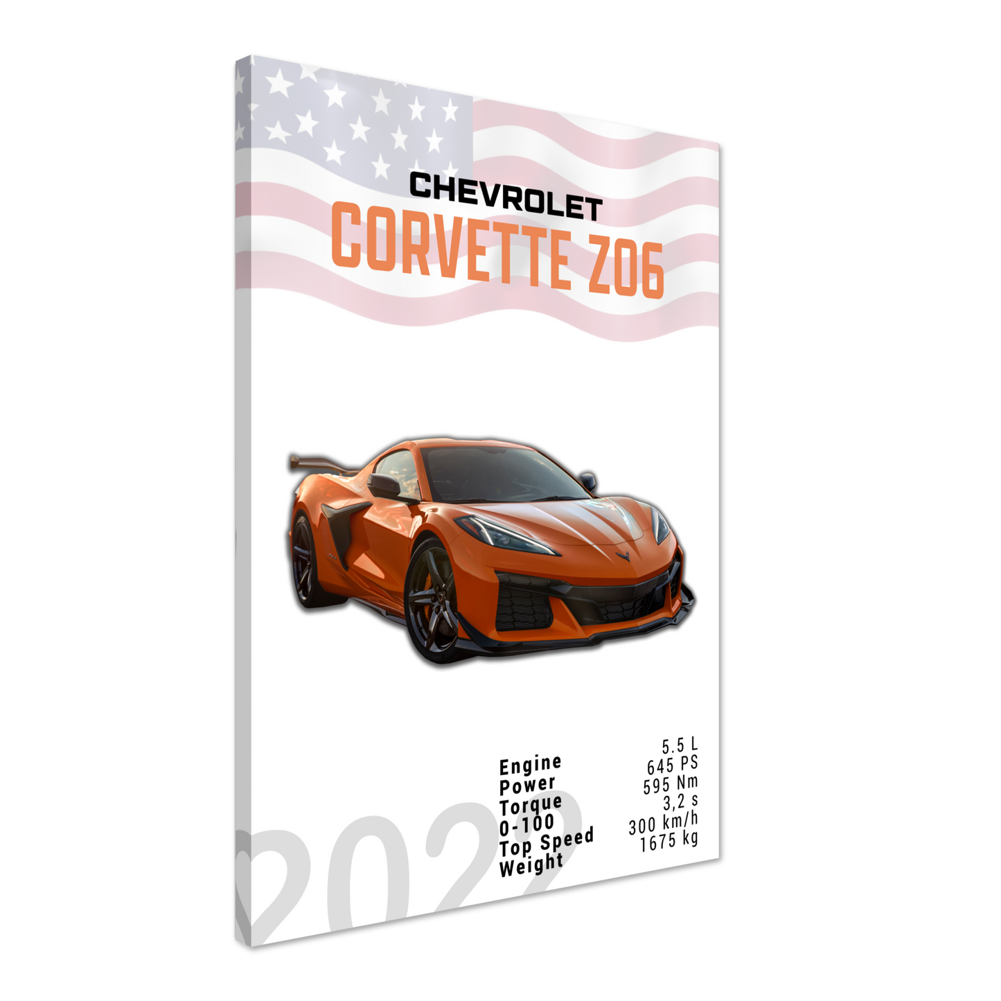 Chevrolet Corvette 2022 Z06 C8 (CHEVY01)
