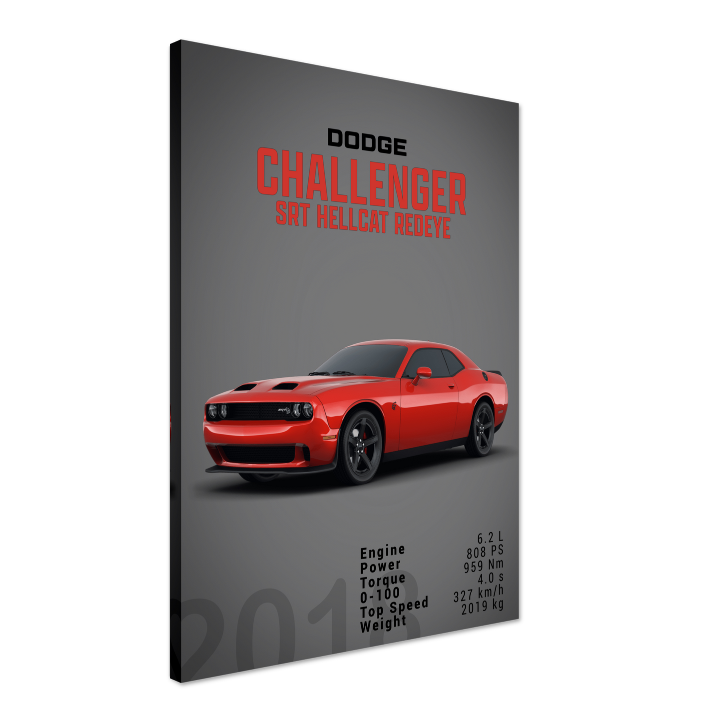 Dodge Challenger SRT Hellcat Redeye (DODGE04D)