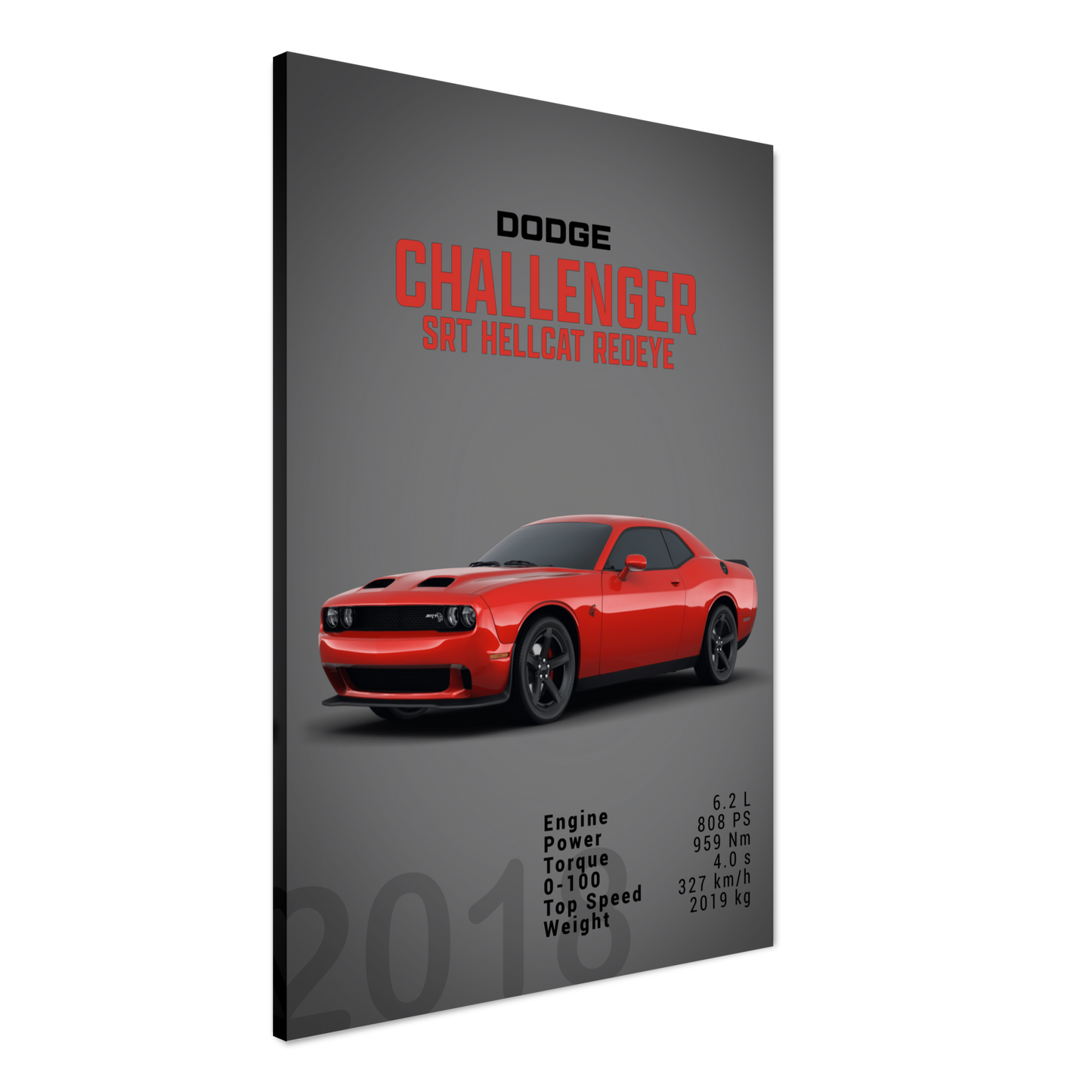 Dodge Challenger SRT Hellcat Redeye (DODGE04D)