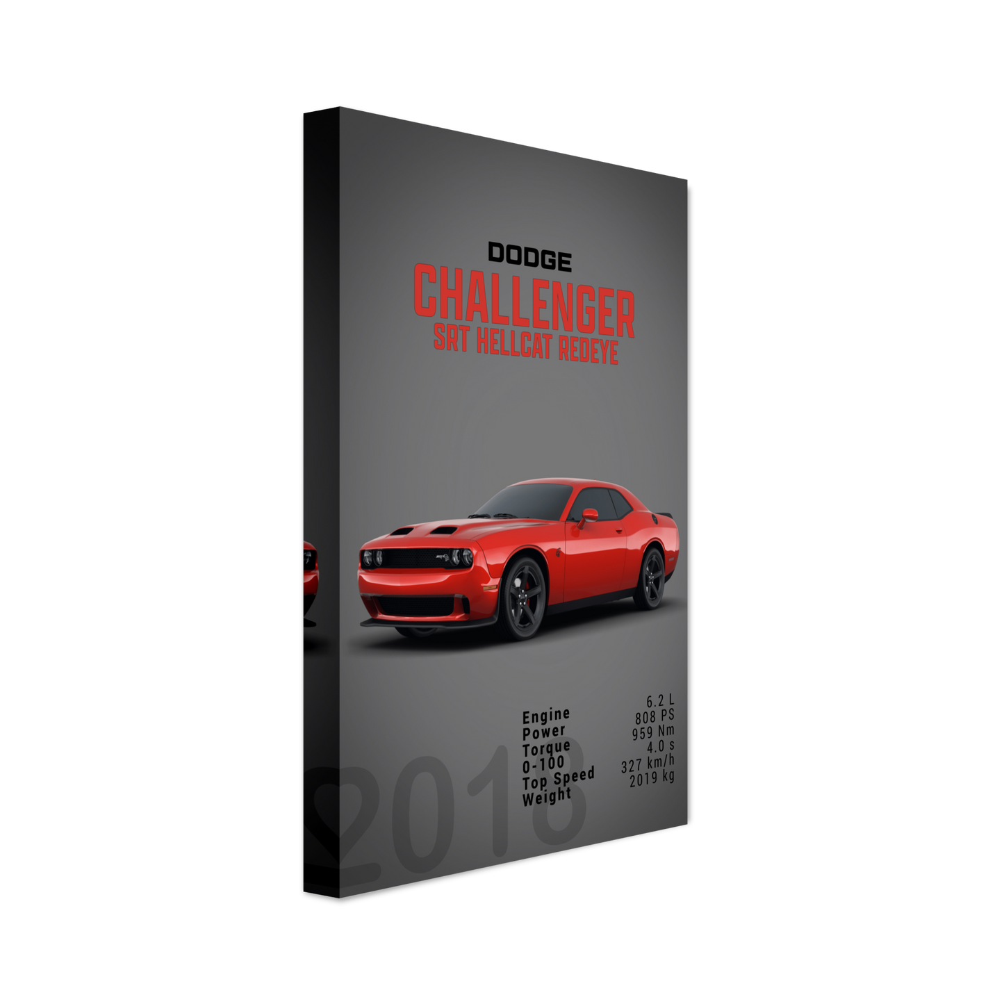 Dodge Challenger SRT Hellcat Redeye (DODGE04D)