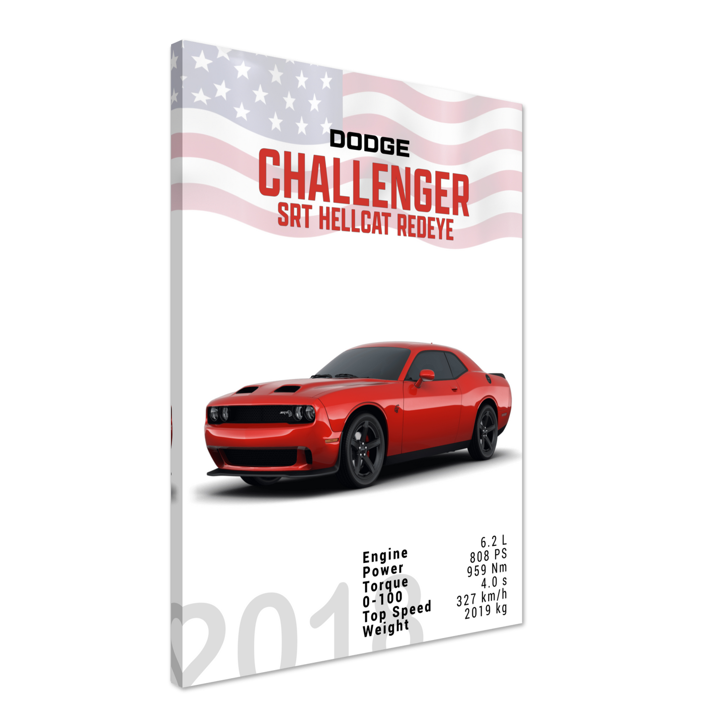 Dodge Challenger SRT Hellcat Redeye (DODGE04)