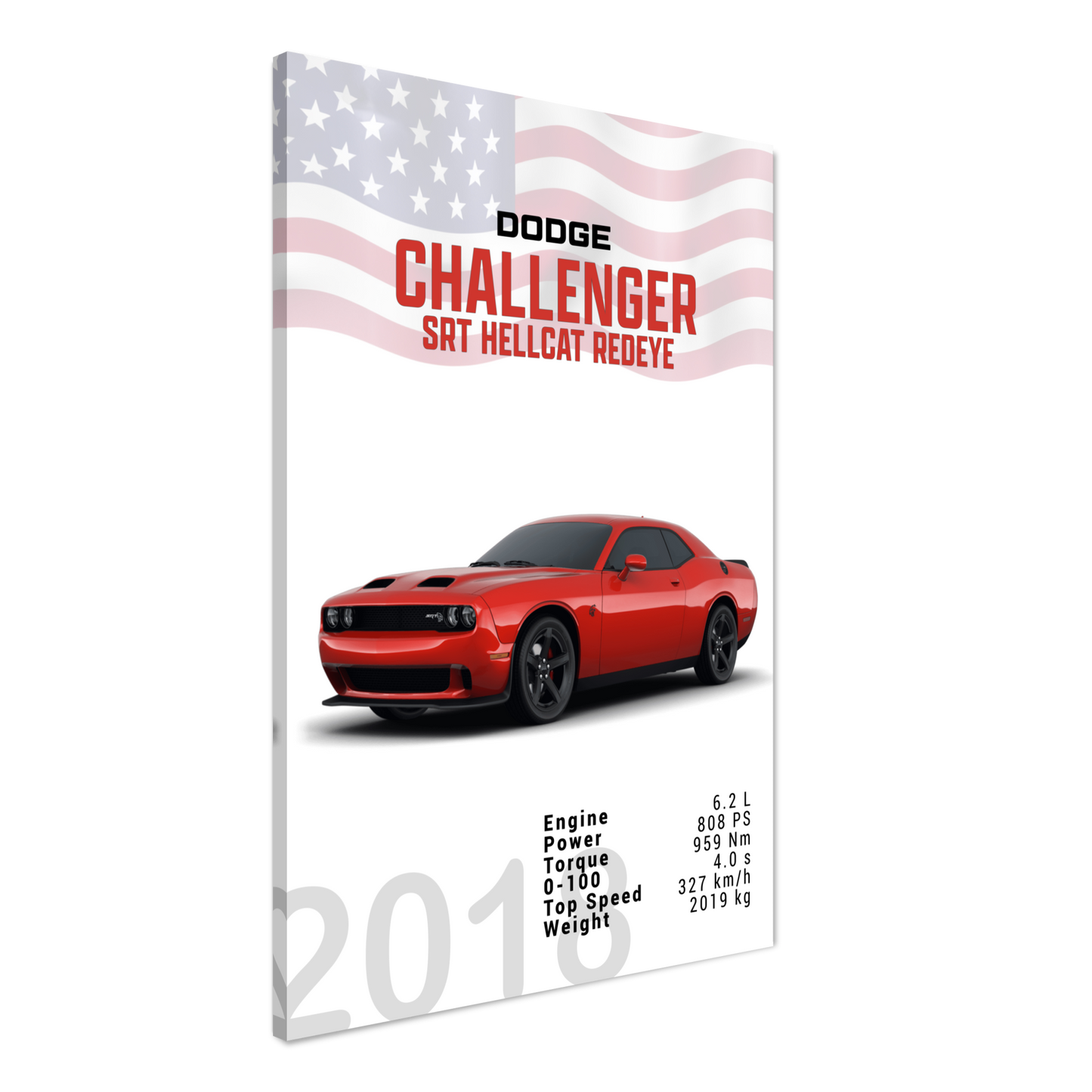 Dodge Challenger SRT Hellcat Redeye (DODGE04)