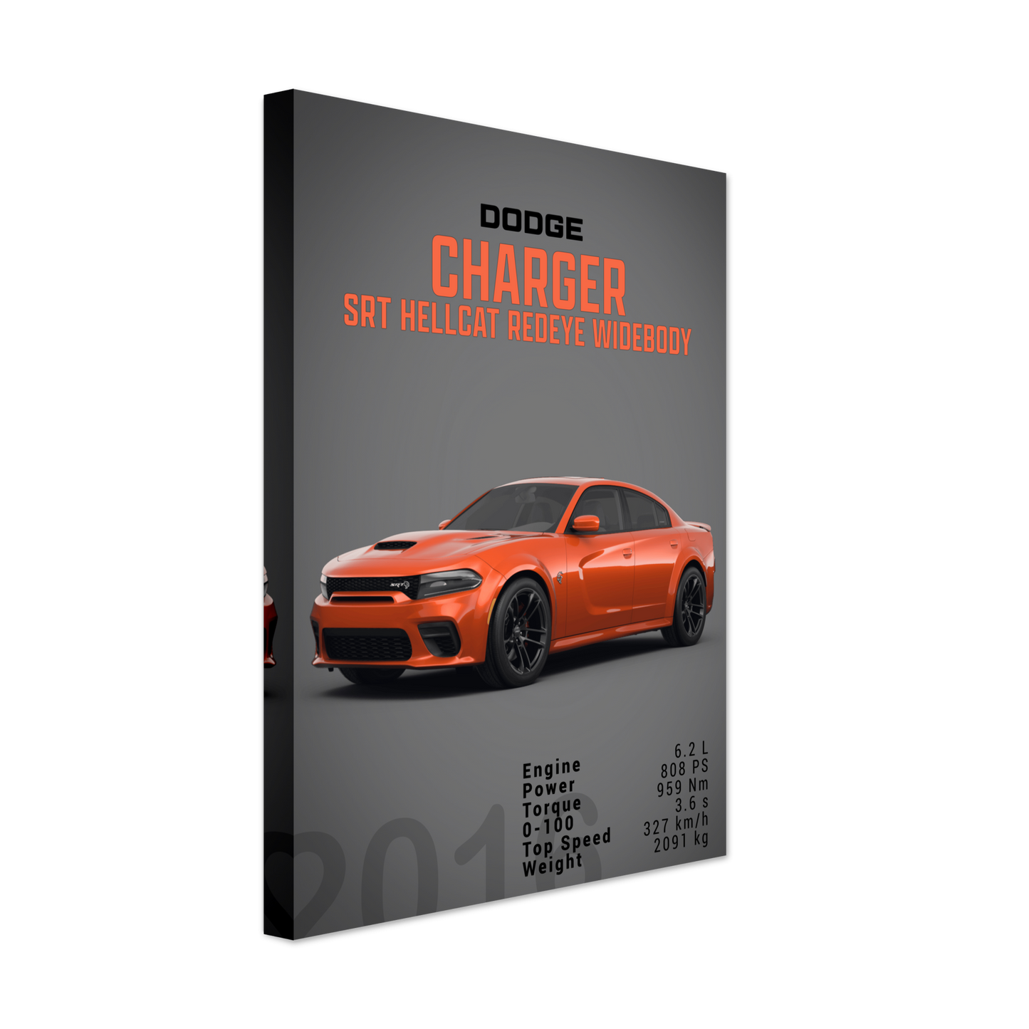 Dodge Charger SRT Hellcat Redeye Widebody (DODGE05D)