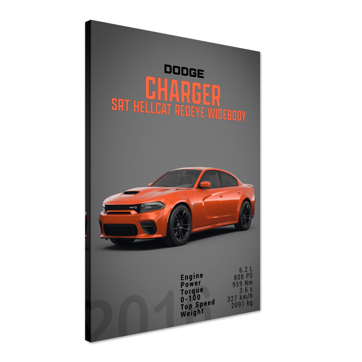Dodge Charger SRT Hellcat Redeye Widebody (DODGE05D)