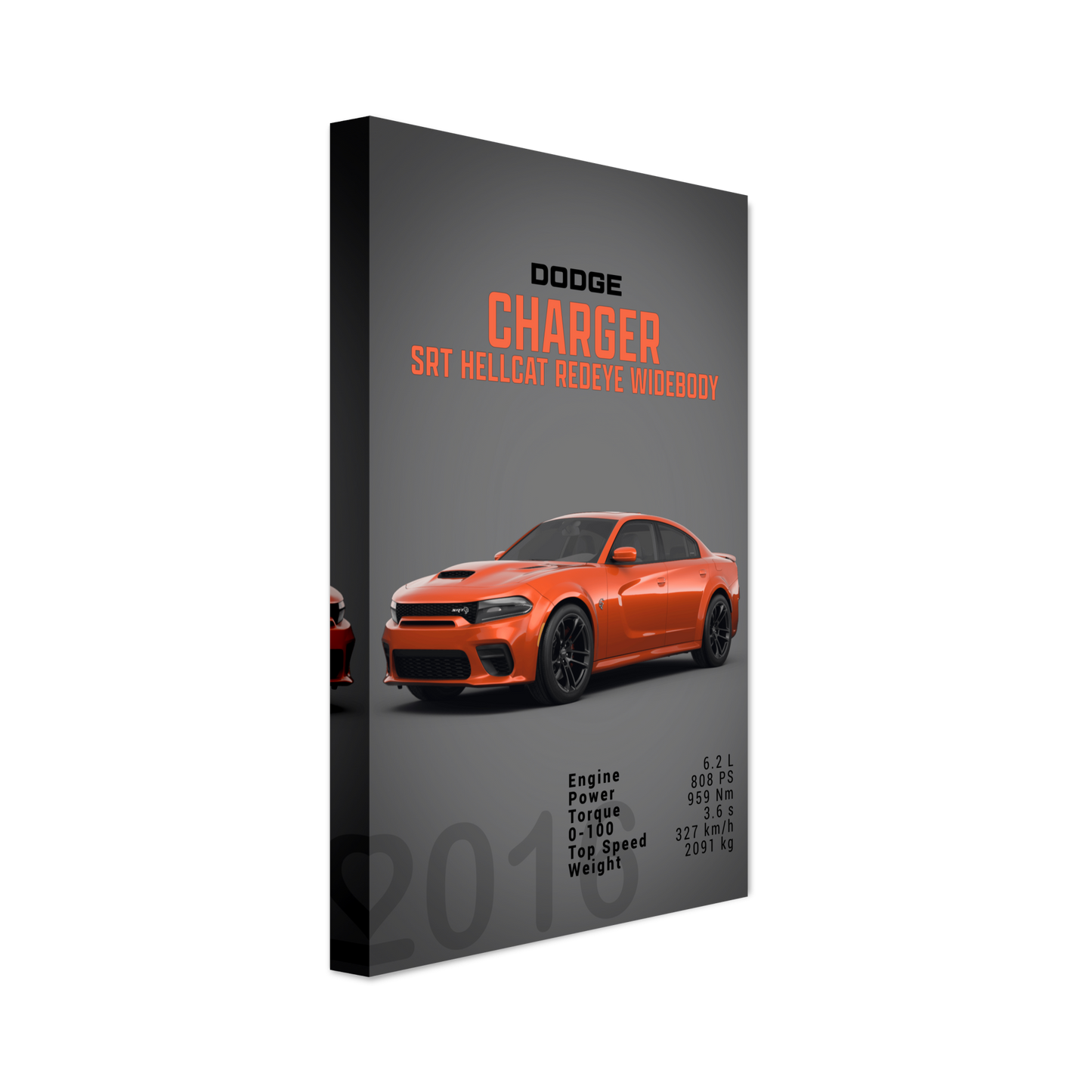 Dodge Charger SRT Hellcat Redeye Widebody (DODGE05D)