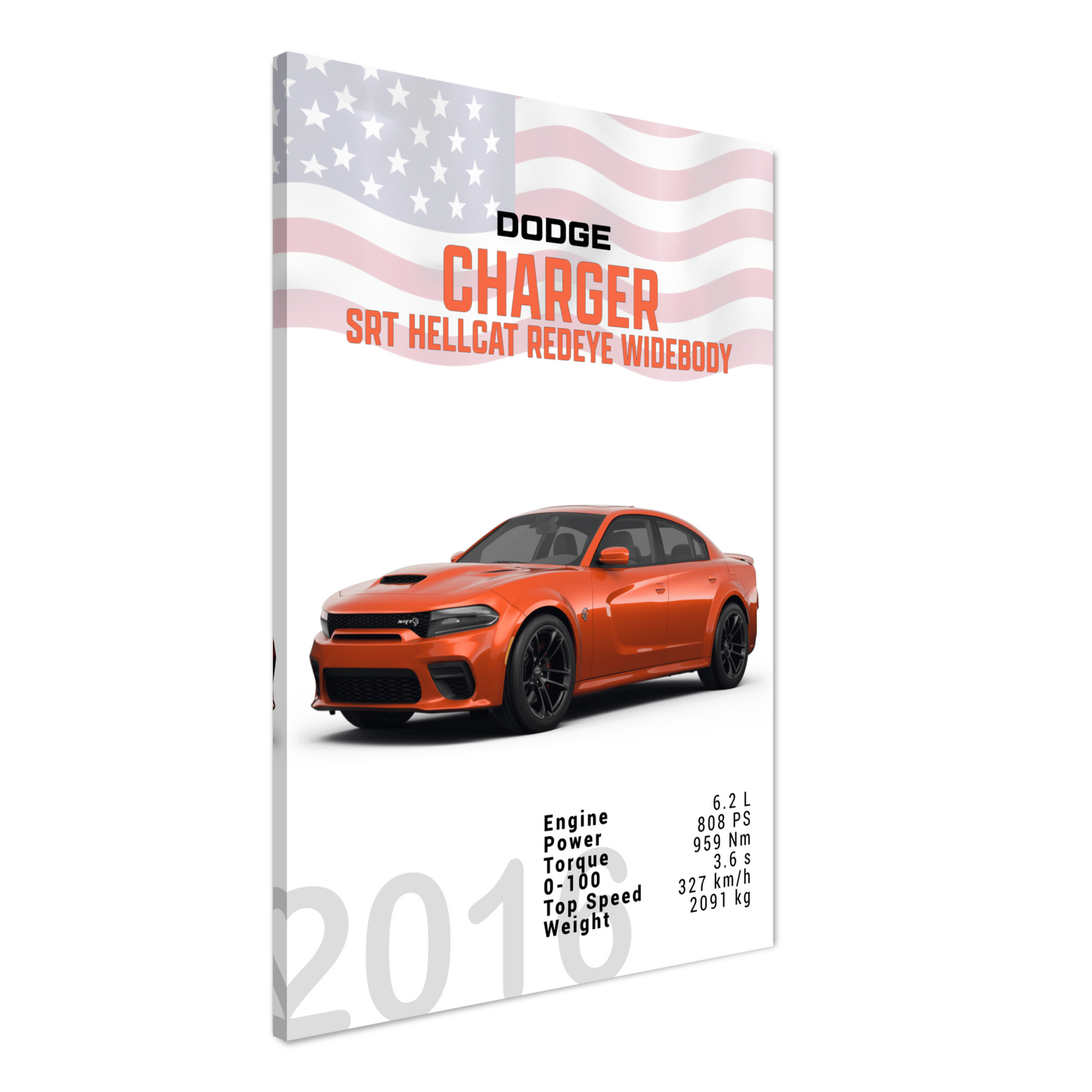 Dodge Charger SRT Hellcat Redeye Widebody (DODGE05)