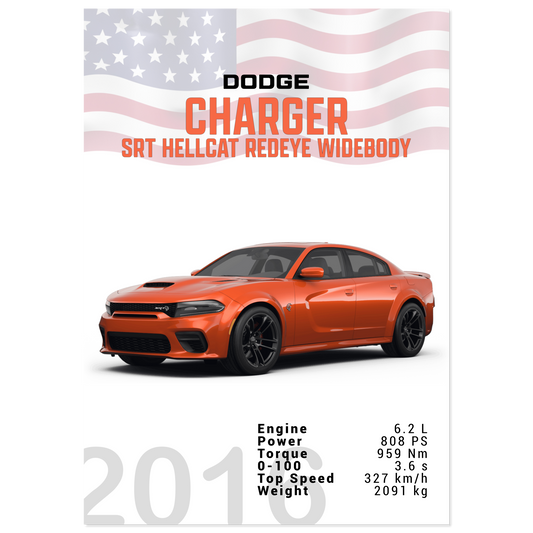 Dodge Charger SRT Hellcat Redeye Widebody (DODGE05)
