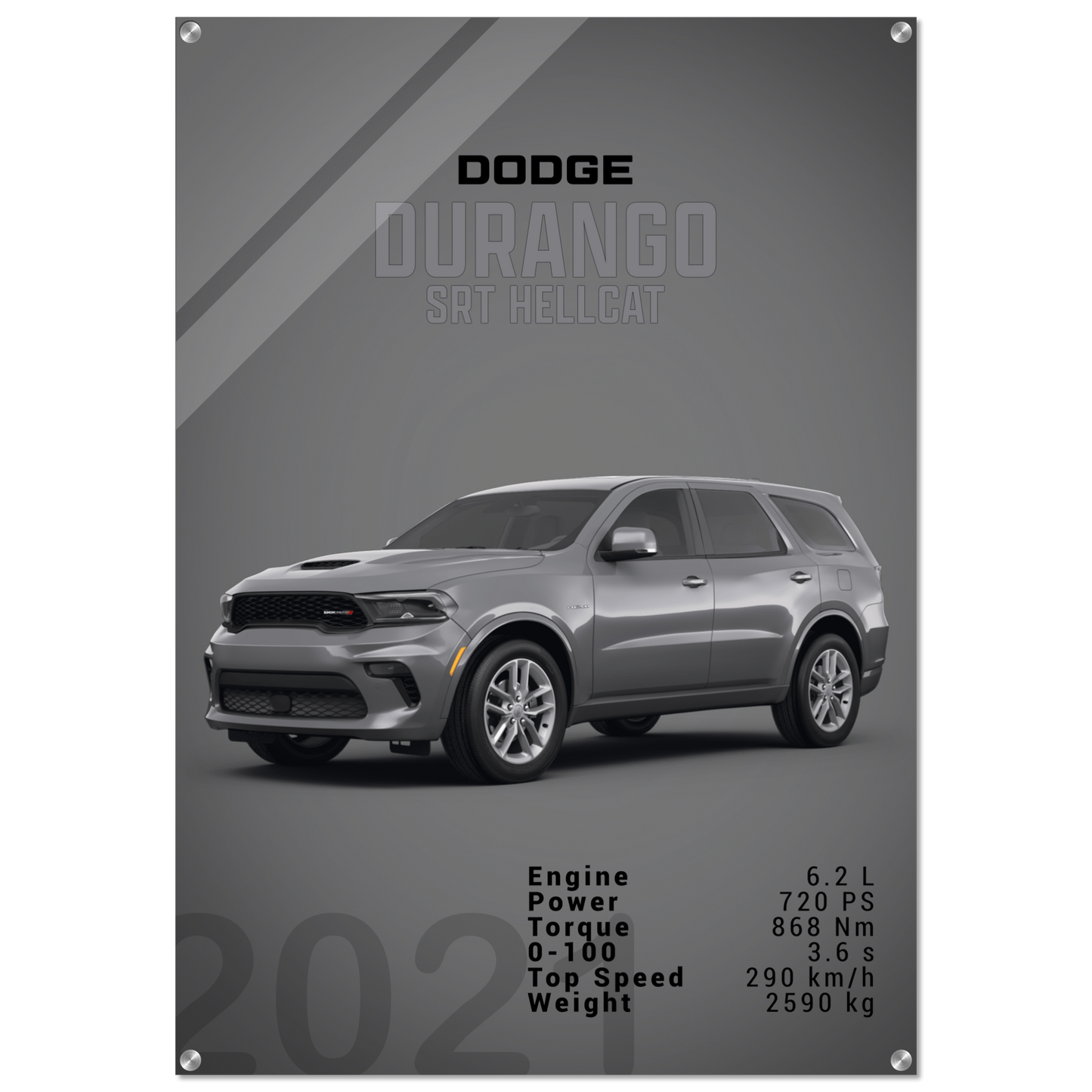 Dodge Durango SRT Hellcat (DODGE06D)