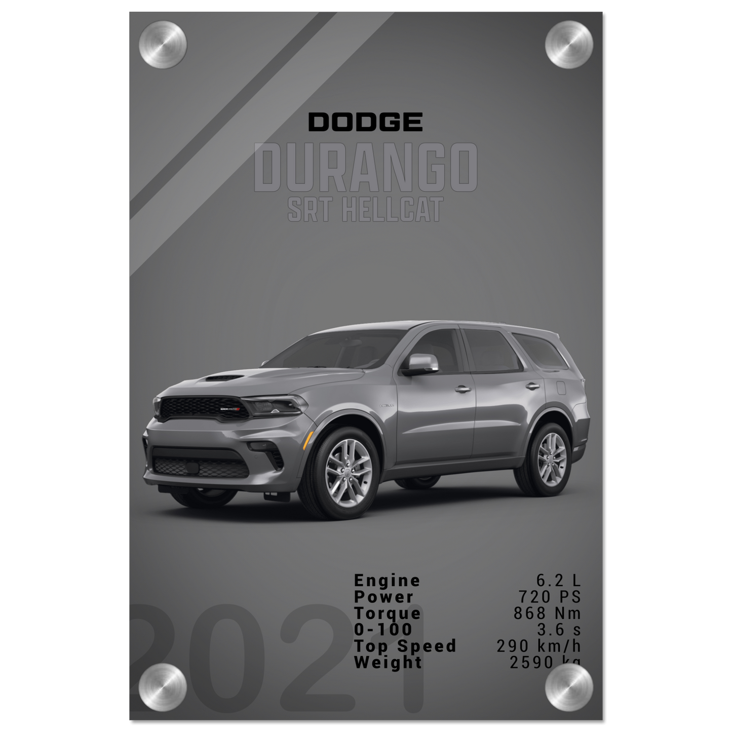 Dodge Durango SRT Hellcat (DODGE06D)