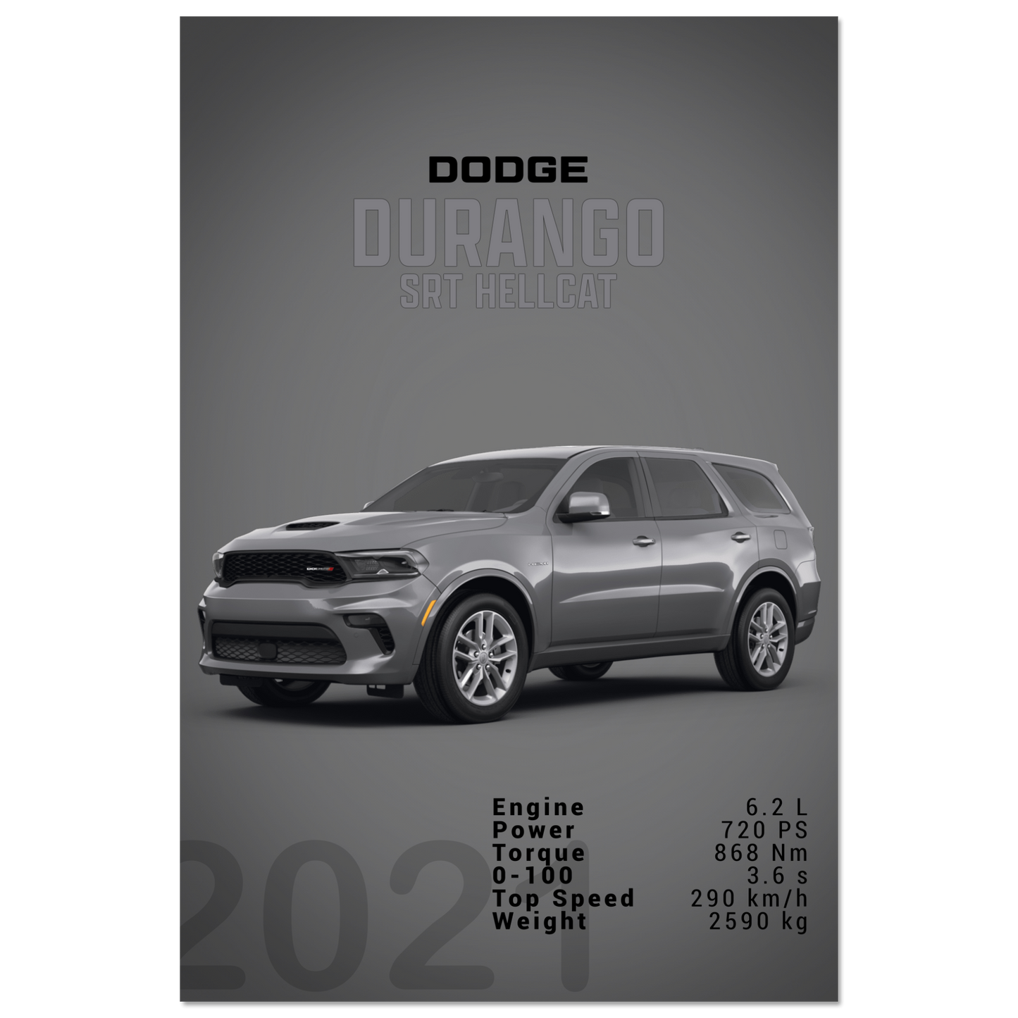 Dodge Durango SRT Hellcat (DODGE06D)