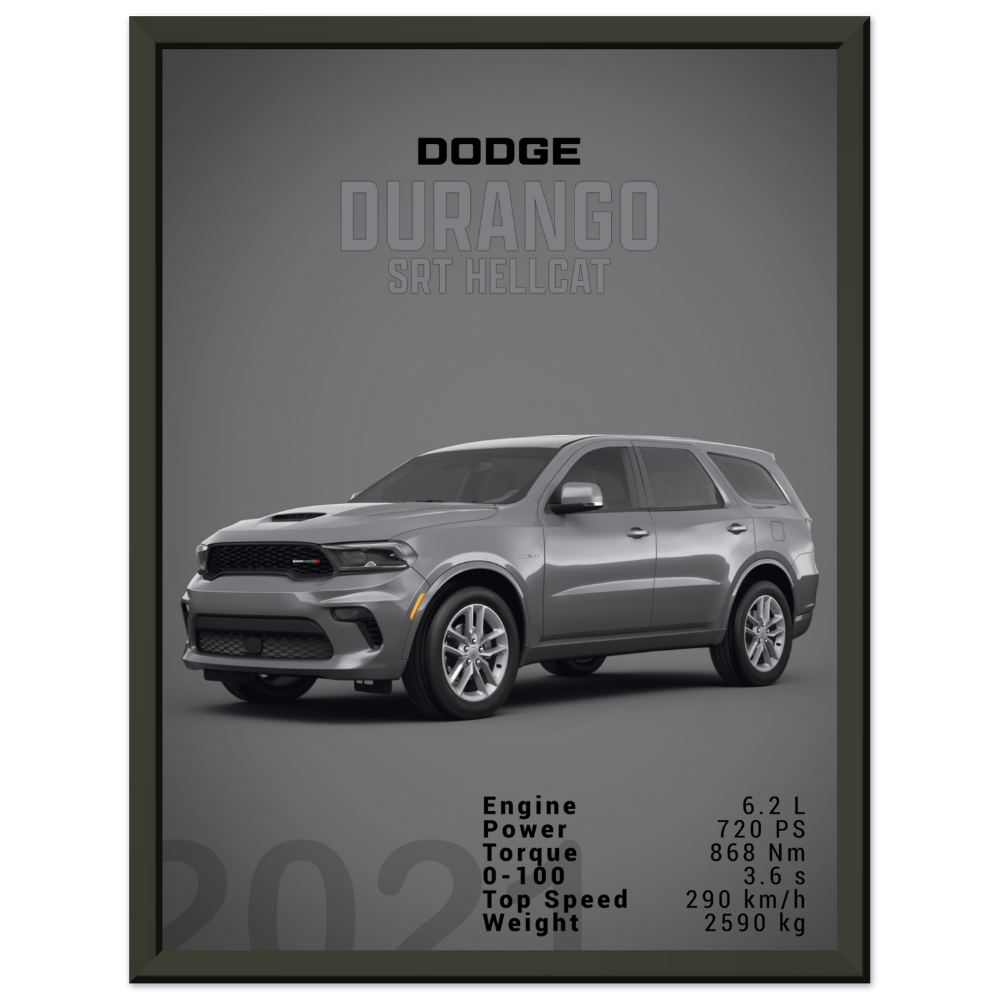 Dodge Durango SRT Hellcat (DODGE06D)