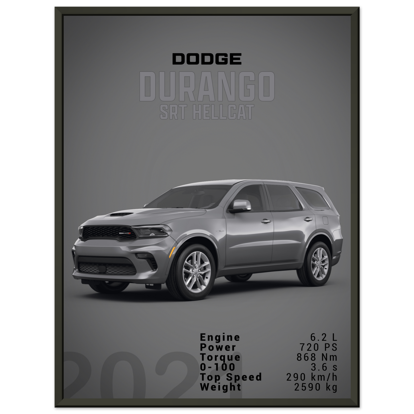 Dodge Durango SRT Hellcat (DODGE06D)