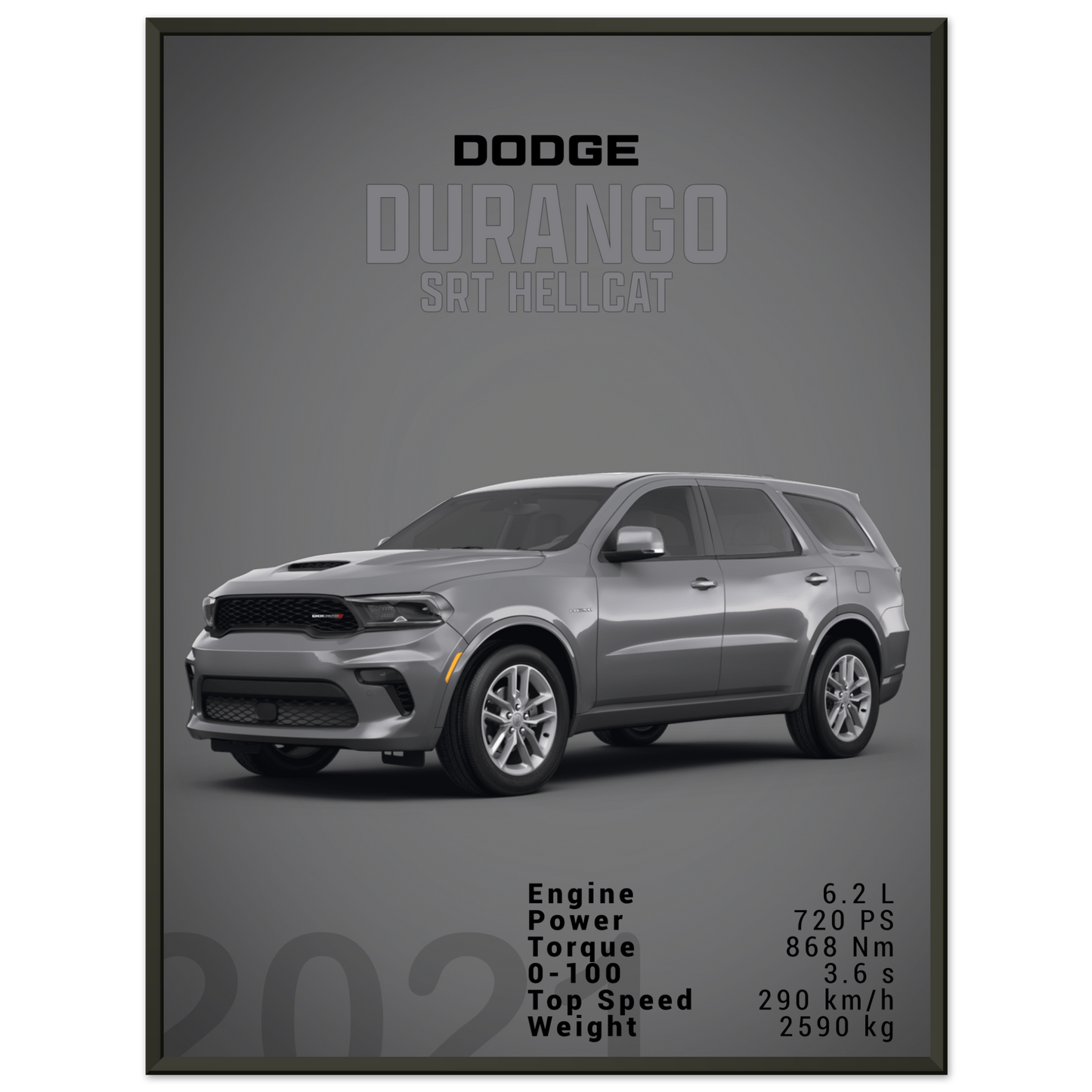 Dodge Durango SRT Hellcat (DODGE06D)