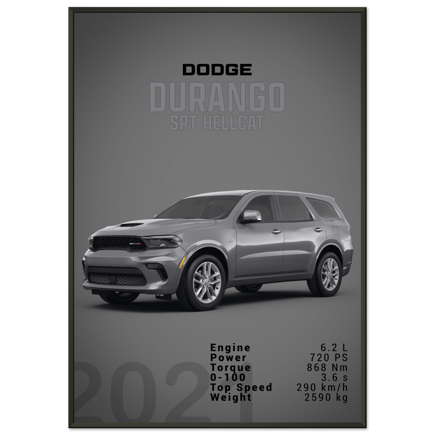 Dodge Durango SRT Hellcat (DODGE06D)