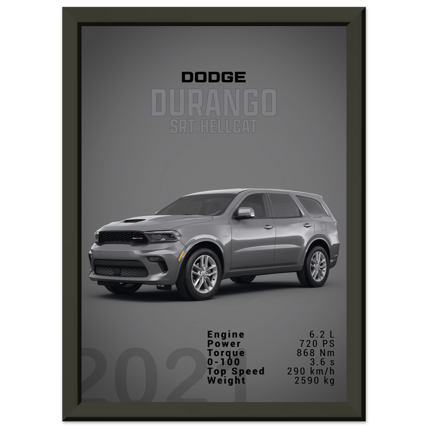 Dodge Durango SRT Hellcat (DODGE06D)